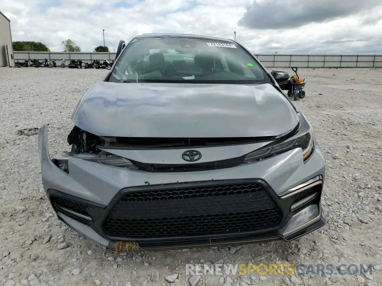 5 Photograph of a damaged car 5YFS4MCE4NP116455 TOYOTA COROLLA 2022