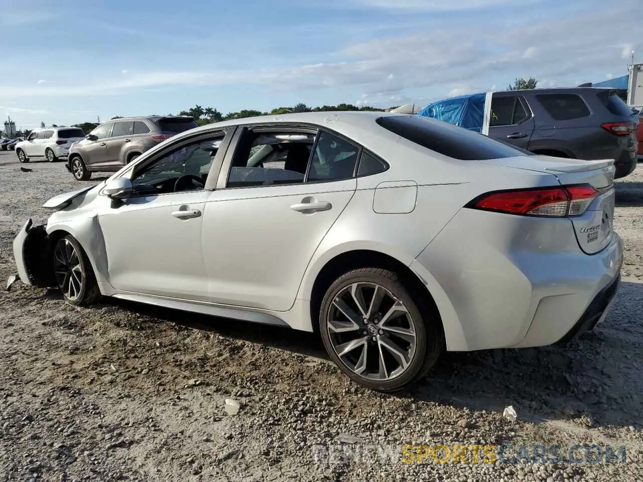 2 Photograph of a damaged car 5YFS4MCE4NP131909 TOYOTA COROLLA 2022