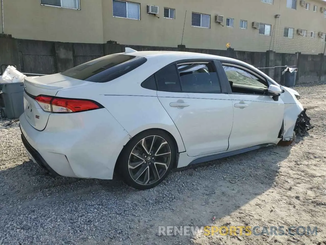 3 Photograph of a damaged car 5YFS4MCE4NP131909 TOYOTA COROLLA 2022