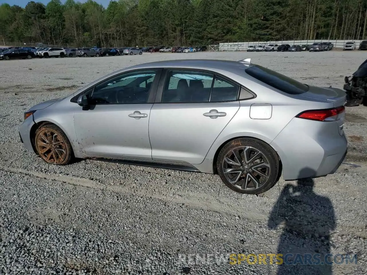 2 Photograph of a damaged car 5YFS4MCE4NP131912 TOYOTA COROLLA 2022
