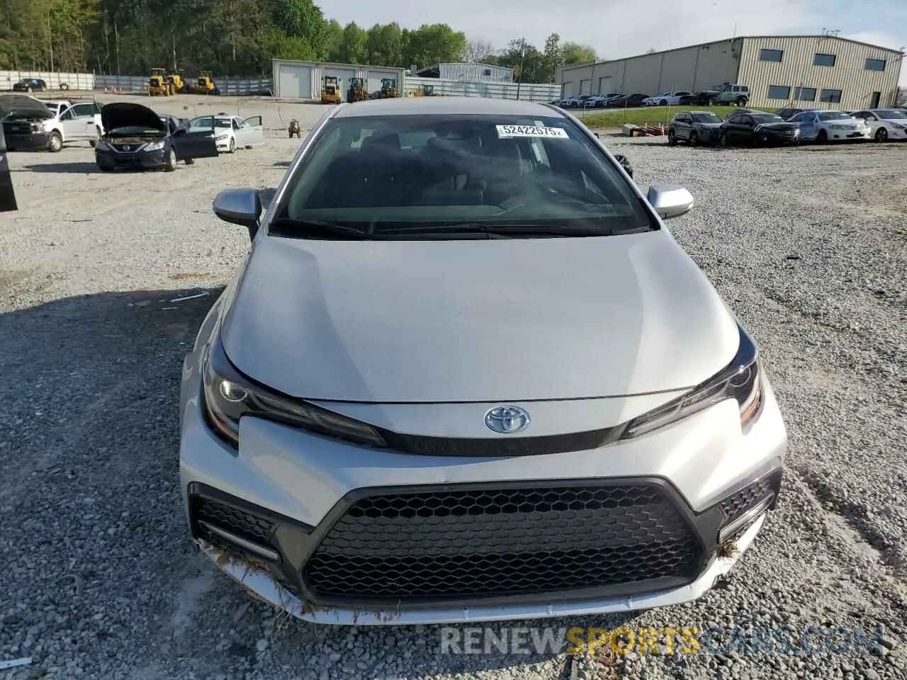 5 Photograph of a damaged car 5YFS4MCE4NP131912 TOYOTA COROLLA 2022