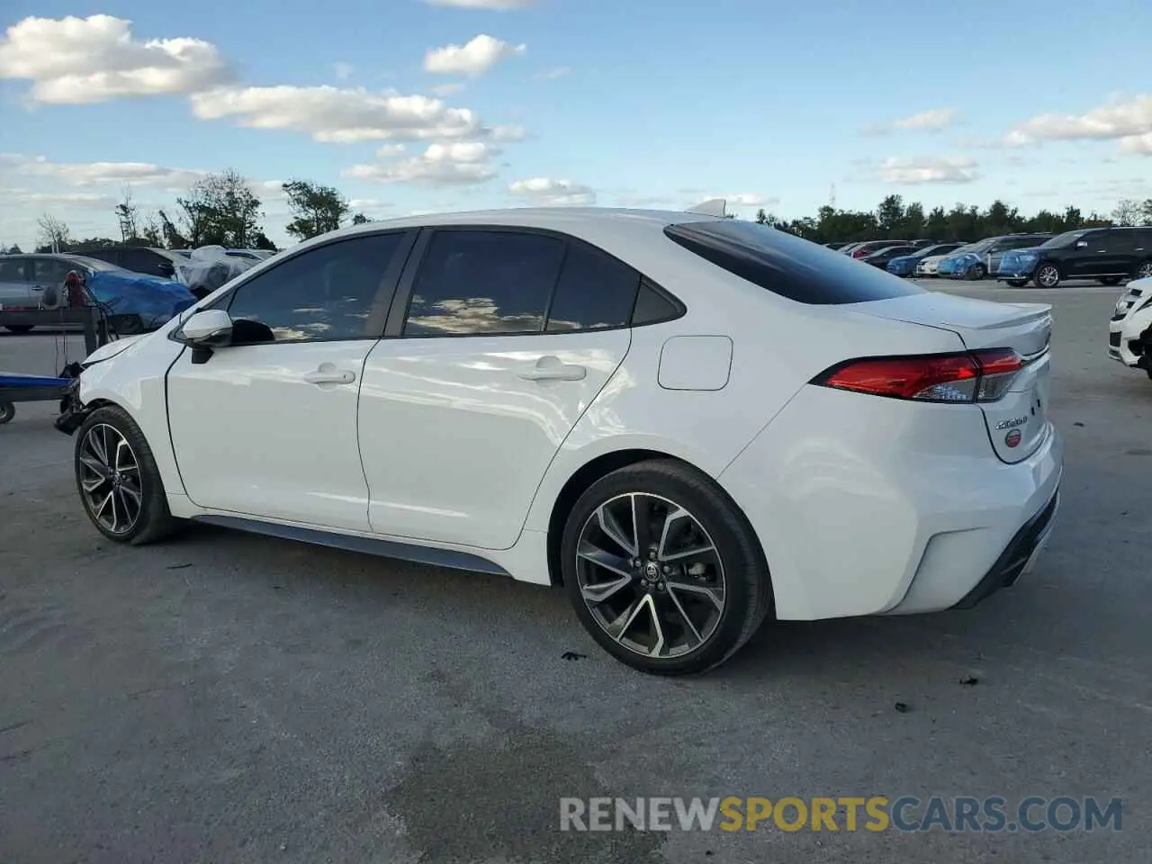 2 Photograph of a damaged car 5YFS4MCE4NP134535 TOYOTA COROLLA 2022