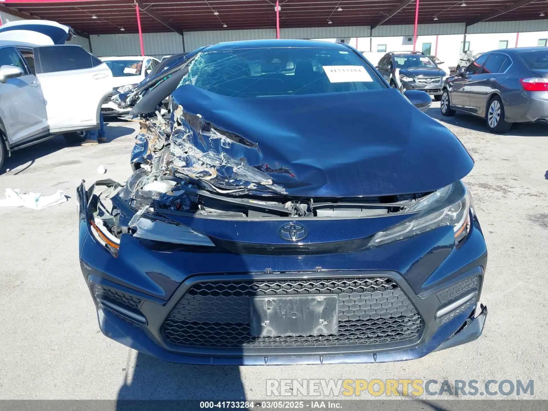 12 Photograph of a damaged car 5YFS4MCE4NP135488 TOYOTA COROLLA 2022