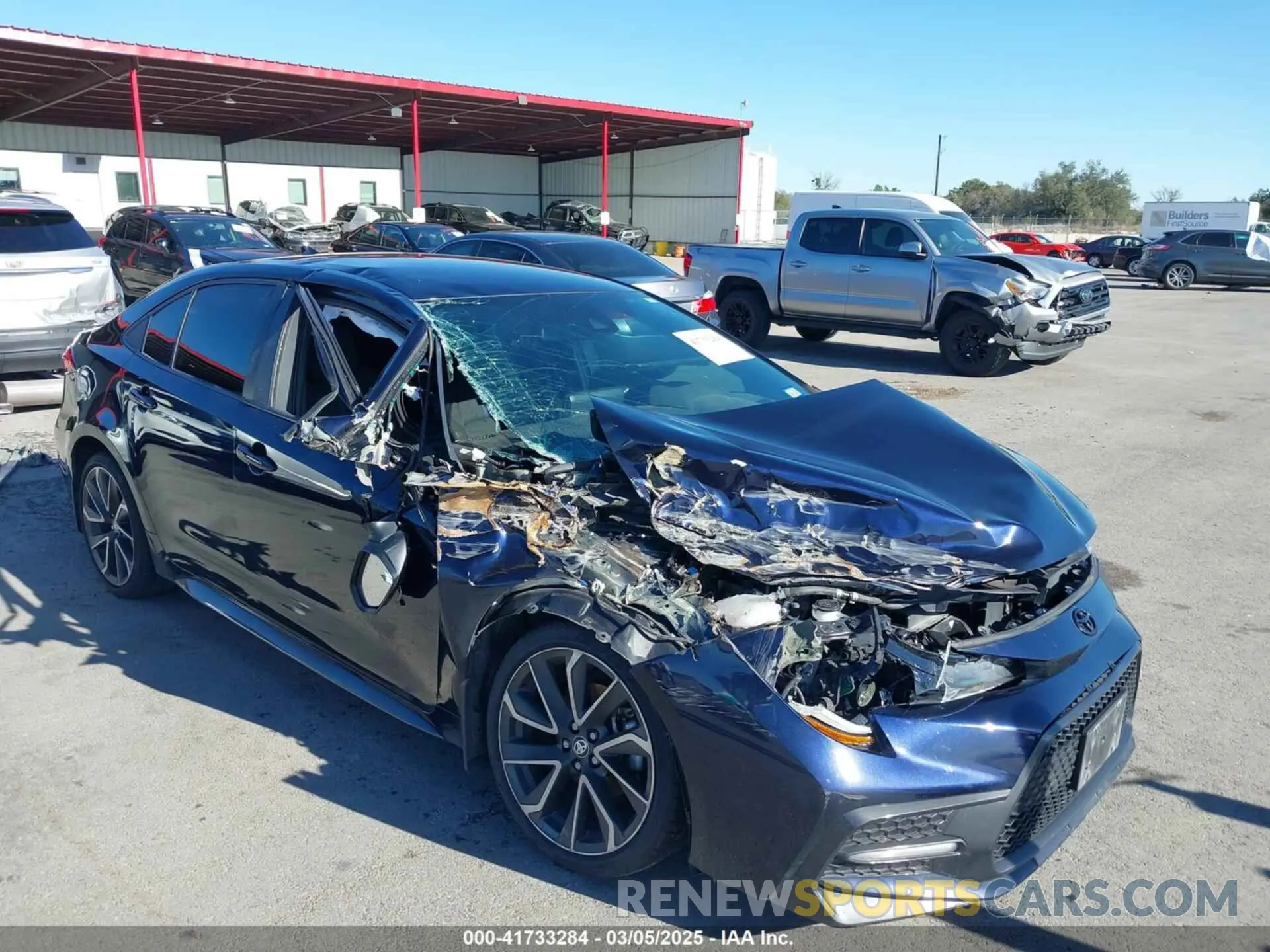 6 Photograph of a damaged car 5YFS4MCE4NP135488 TOYOTA COROLLA 2022