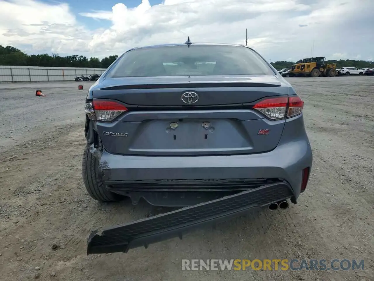 6 Photograph of a damaged car 5YFS4MCE4NP135698 TOYOTA COROLLA 2022