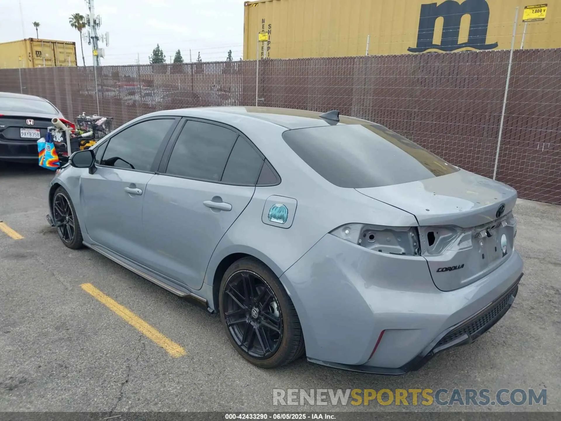 3 Photograph of a damaged car 5YFS4MCE4NP137483 TOYOTA COROLLA 2022
