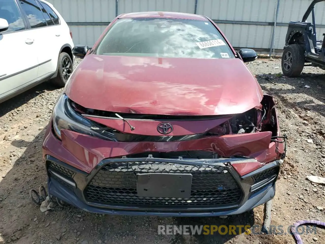 5 Photograph of a damaged car 5YFS4MCE4NP138455 TOYOTA COROLLA 2022