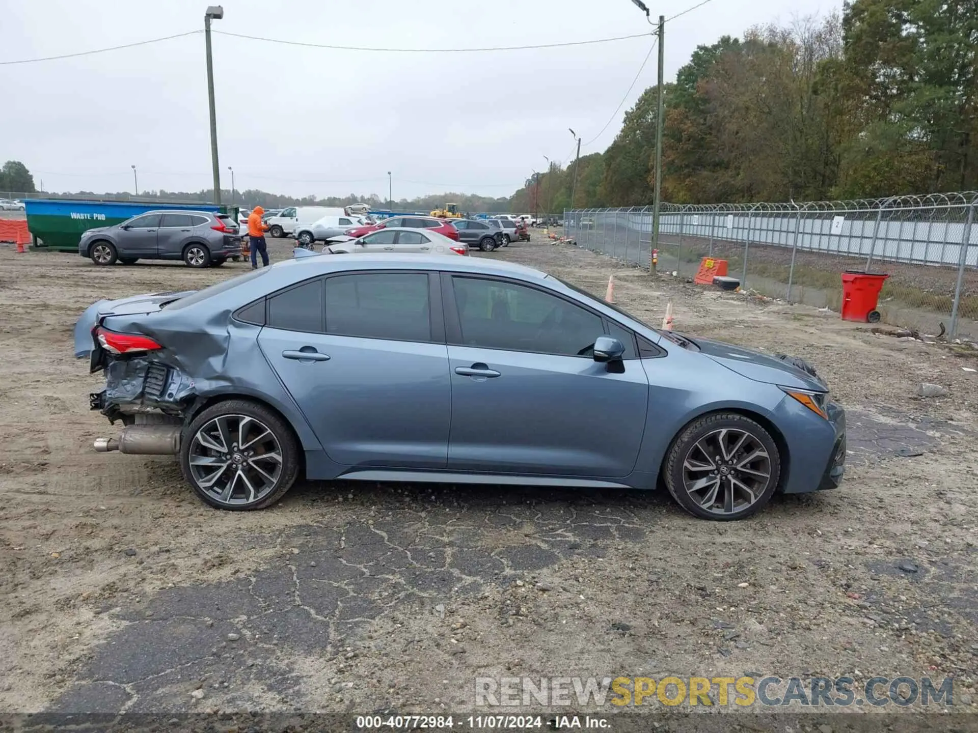 14 Photograph of a damaged car 5YFS4MCE5NP100412 TOYOTA COROLLA 2022