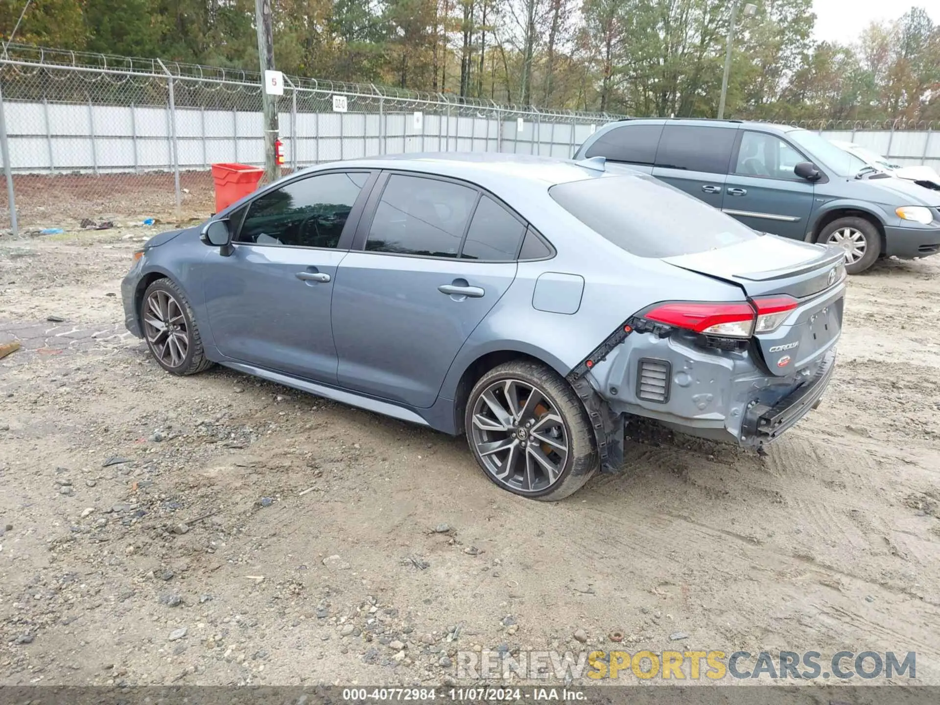 3 Photograph of a damaged car 5YFS4MCE5NP100412 TOYOTA COROLLA 2022