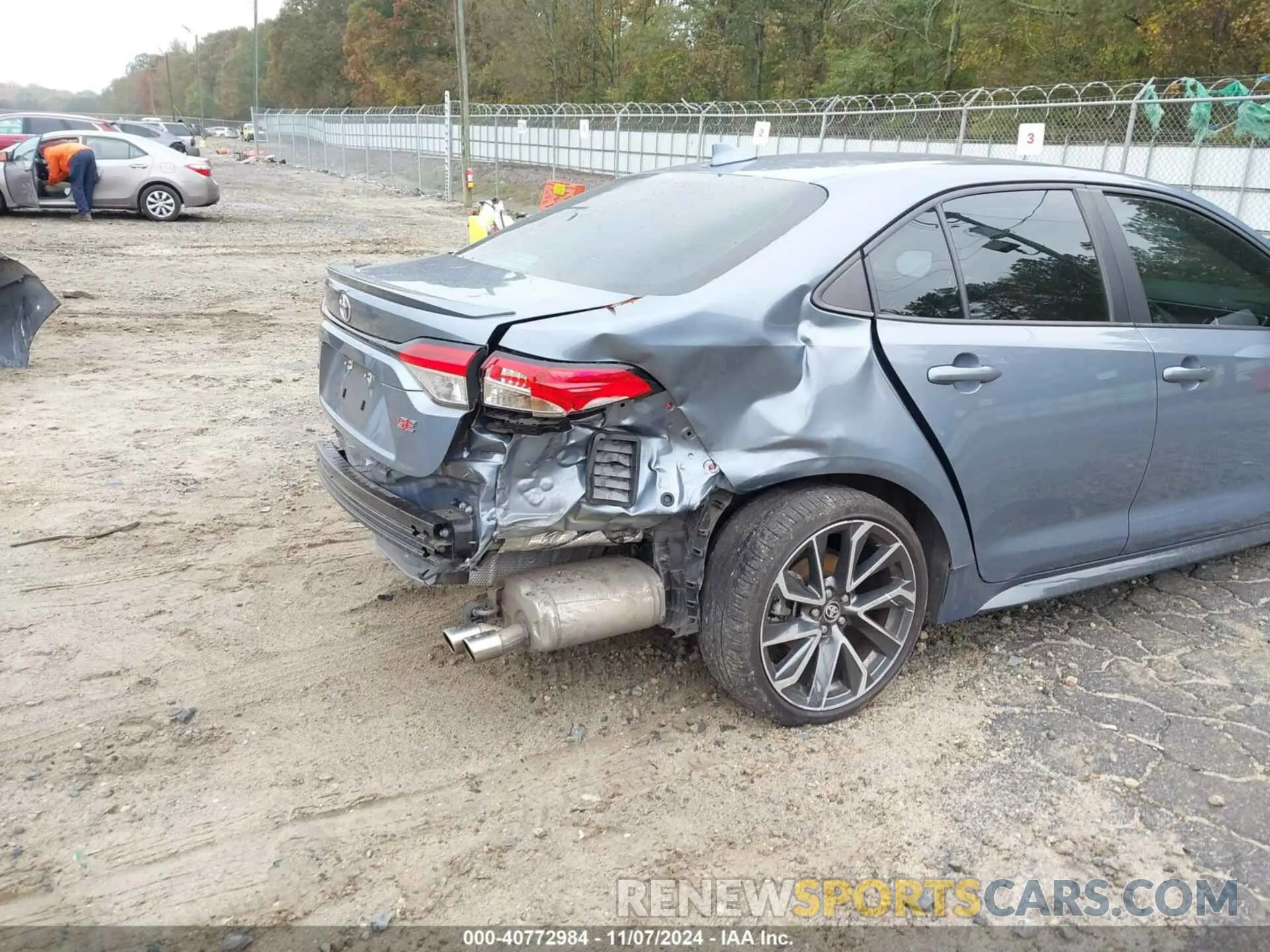 6 Photograph of a damaged car 5YFS4MCE5NP100412 TOYOTA COROLLA 2022