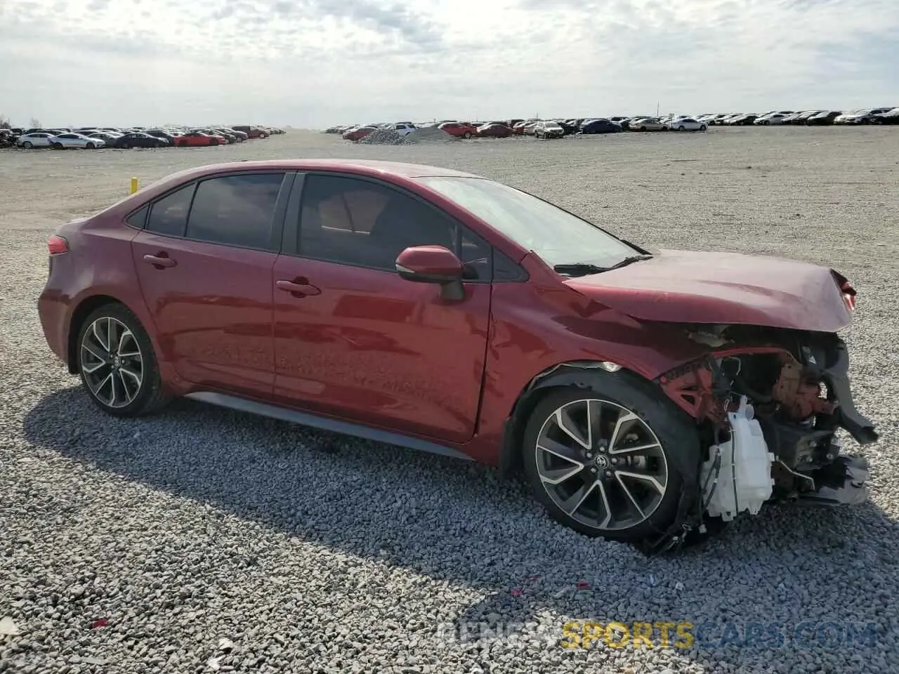 4 Photograph of a damaged car 5YFS4MCE5NP107084 TOYOTA COROLLA 2022
