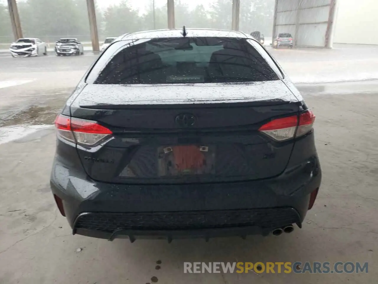 6 Photograph of a damaged car 5YFS4MCE5NP111331 TOYOTA COROLLA 2022