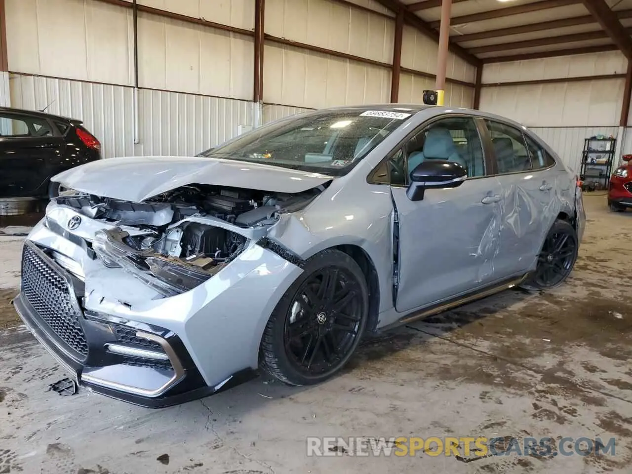1 Photograph of a damaged car 5YFS4MCE5NP116447 TOYOTA COROLLA 2022