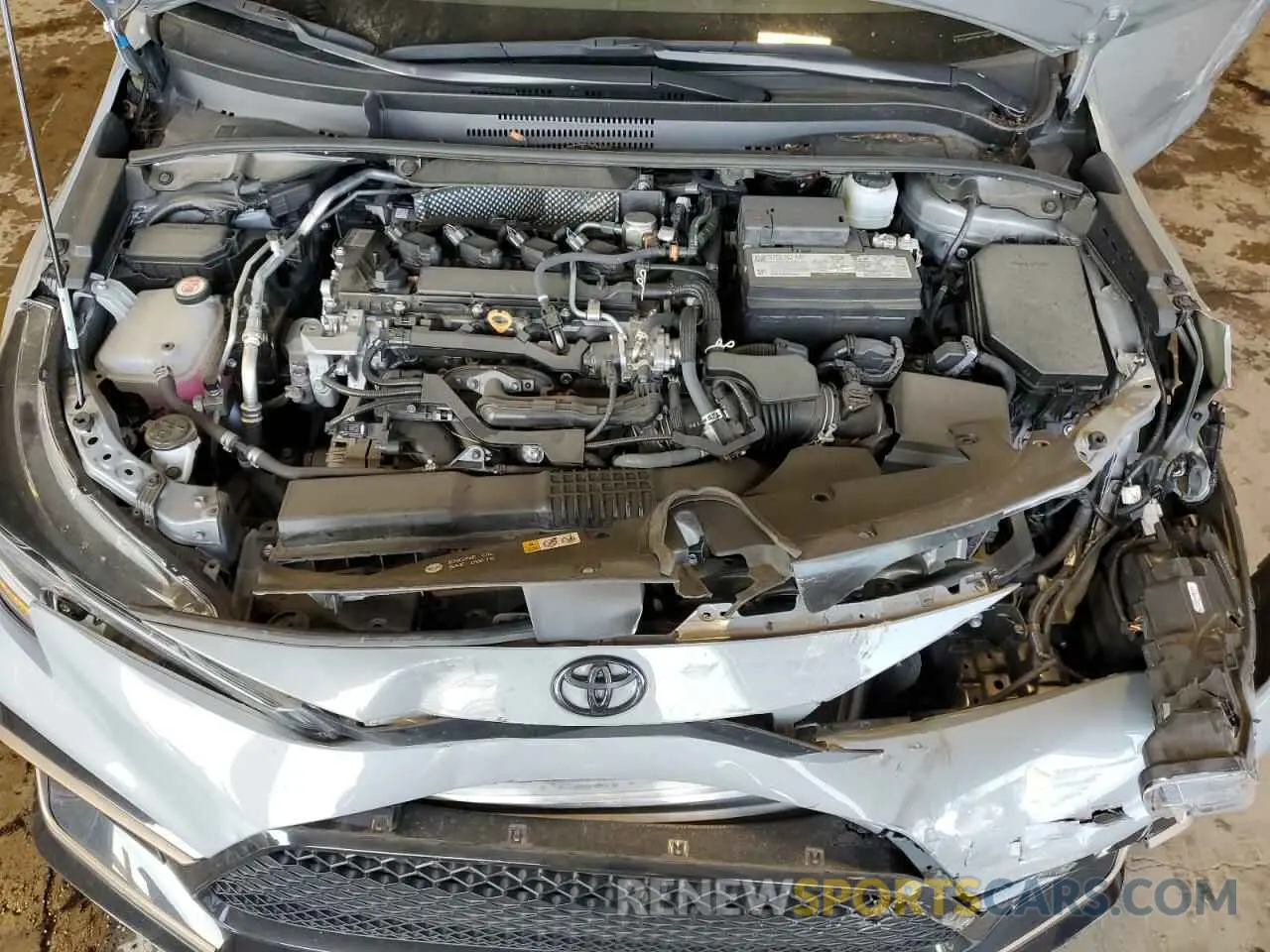 11 Photograph of a damaged car 5YFS4MCE5NP116447 TOYOTA COROLLA 2022