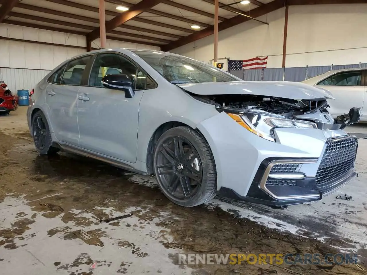 4 Photograph of a damaged car 5YFS4MCE5NP116447 TOYOTA COROLLA 2022