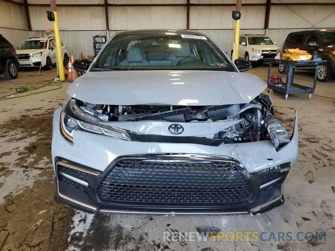 5 Photograph of a damaged car 5YFS4MCE5NP116447 TOYOTA COROLLA 2022