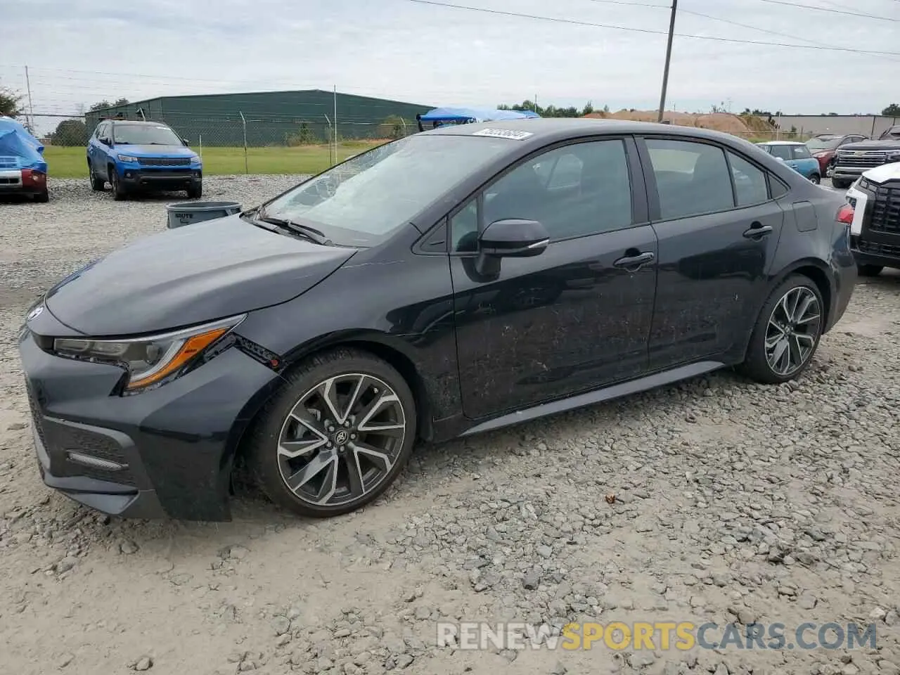 1 Photograph of a damaged car 5YFS4MCE5NP130459 TOYOTA COROLLA 2022