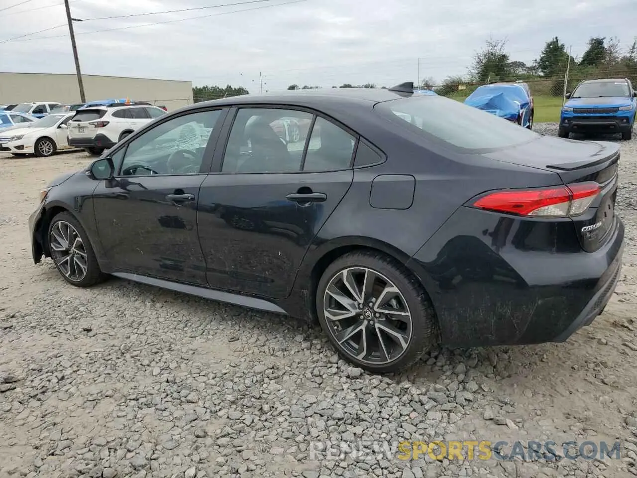 2 Photograph of a damaged car 5YFS4MCE5NP130459 TOYOTA COROLLA 2022