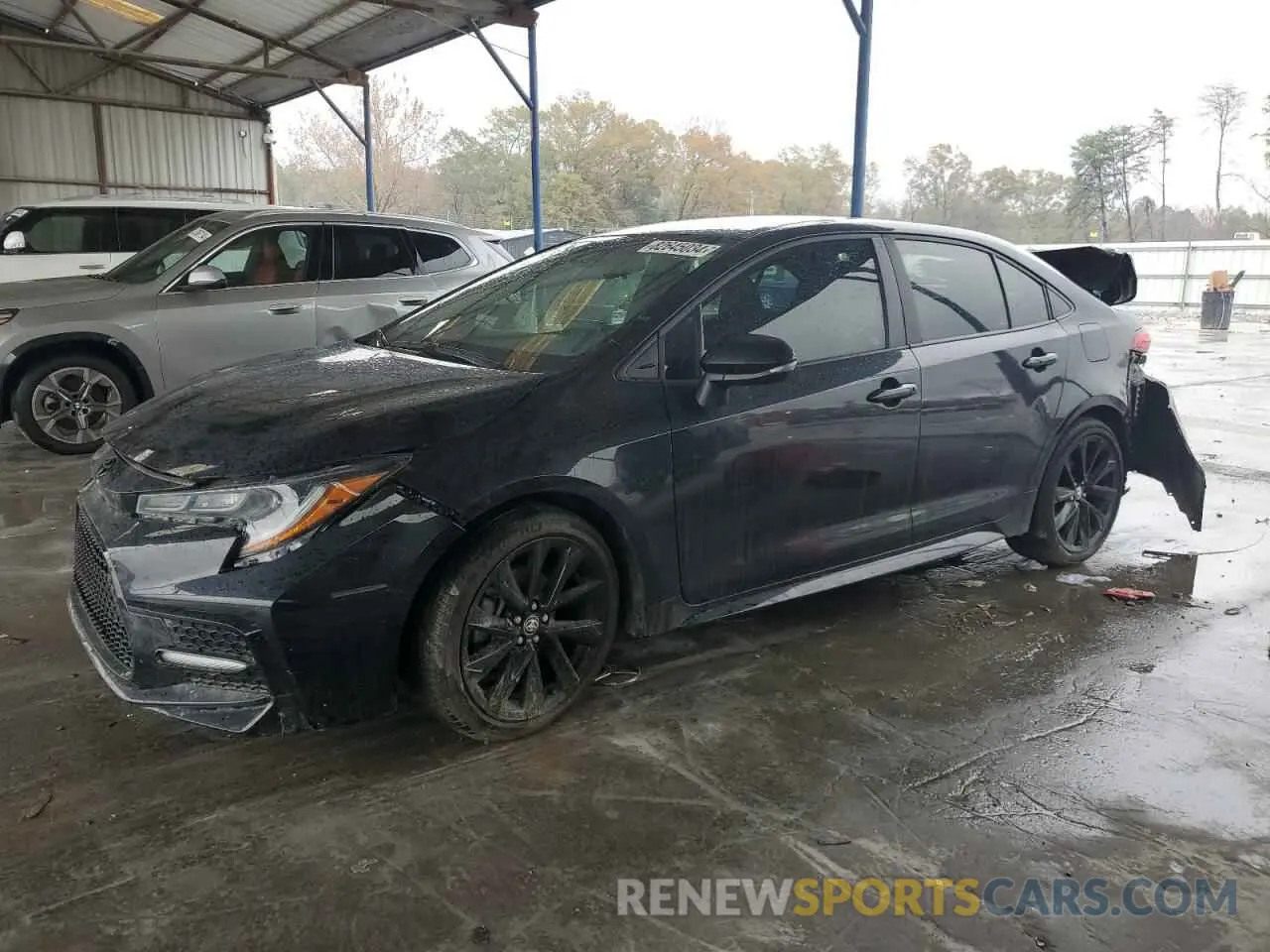 1 Photograph of a damaged car 5YFS4MCE5NP131787 TOYOTA COROLLA 2022