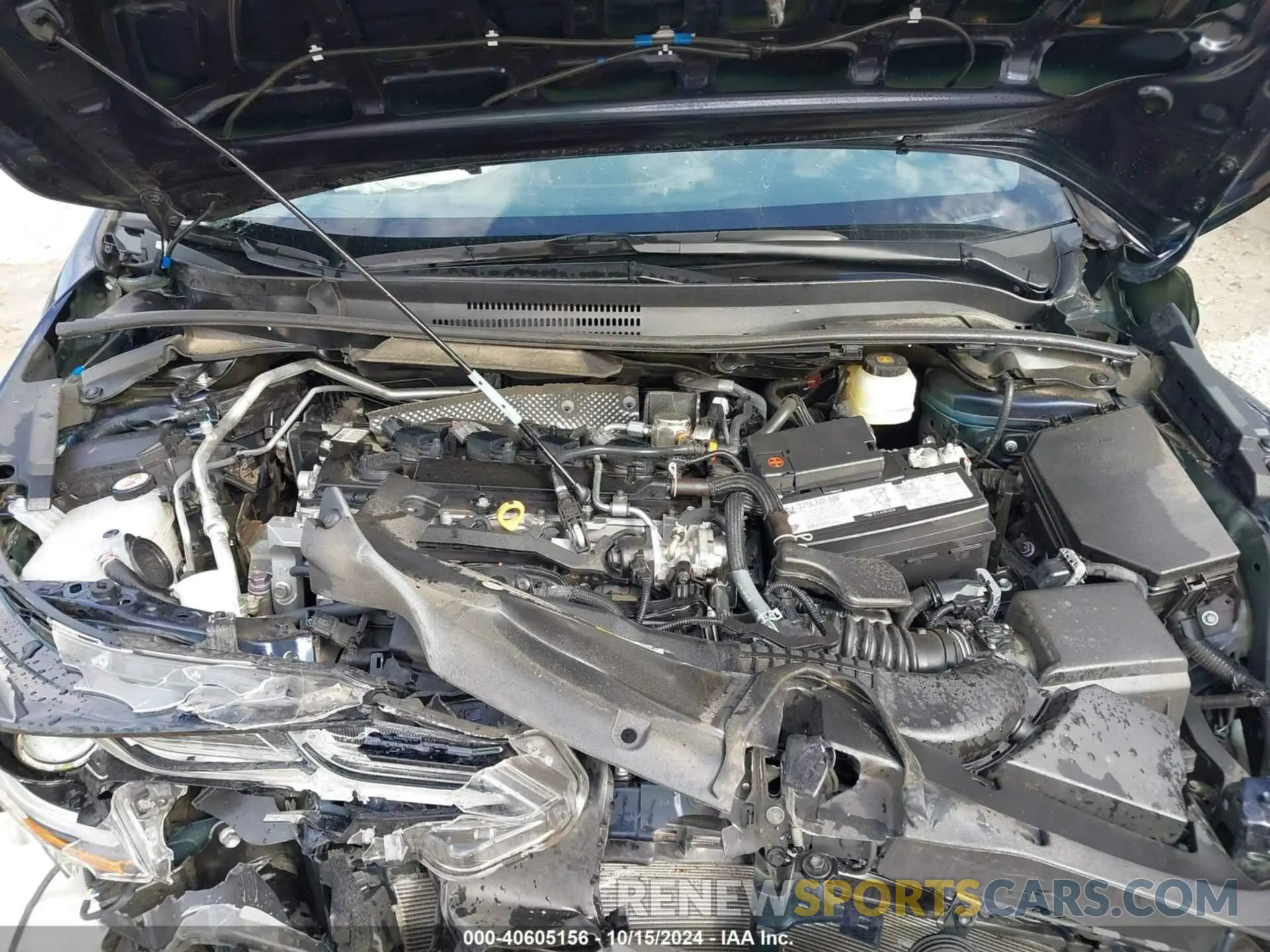 10 Photograph of a damaged car 5YFS4MCE5NP133443 TOYOTA COROLLA 2022