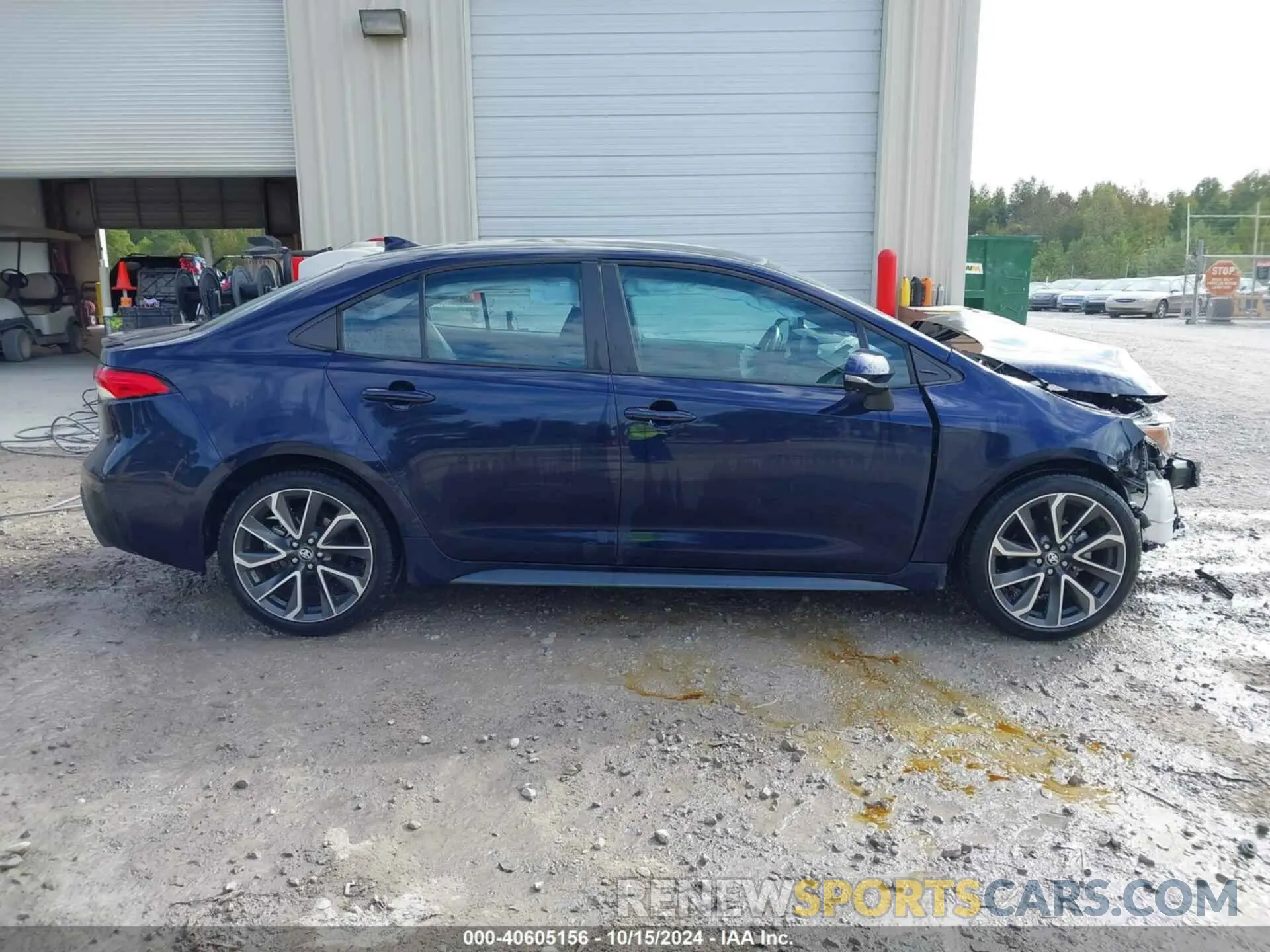 14 Photograph of a damaged car 5YFS4MCE5NP133443 TOYOTA COROLLA 2022