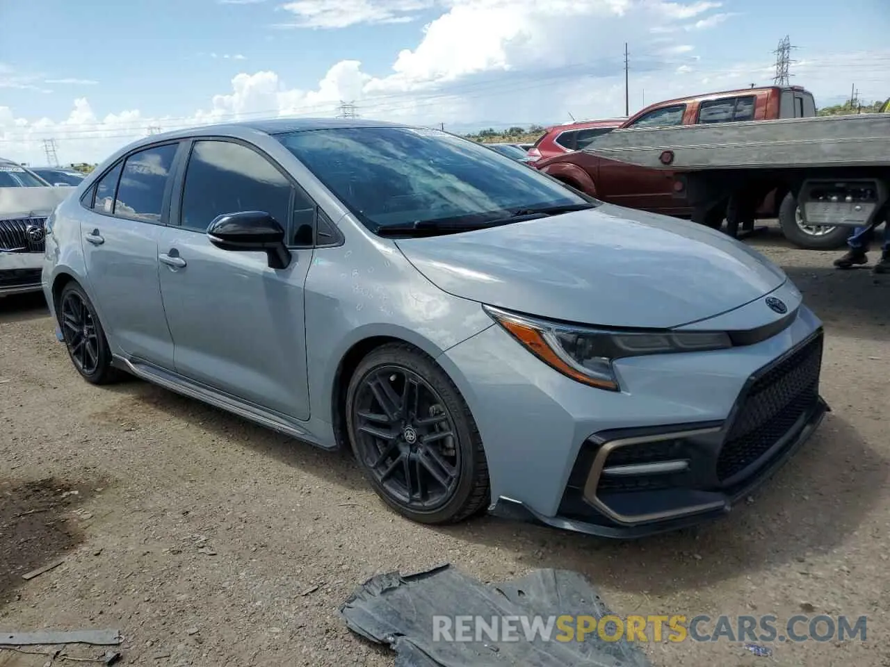 4 Photograph of a damaged car 5YFS4MCE6NP105960 TOYOTA COROLLA 2022
