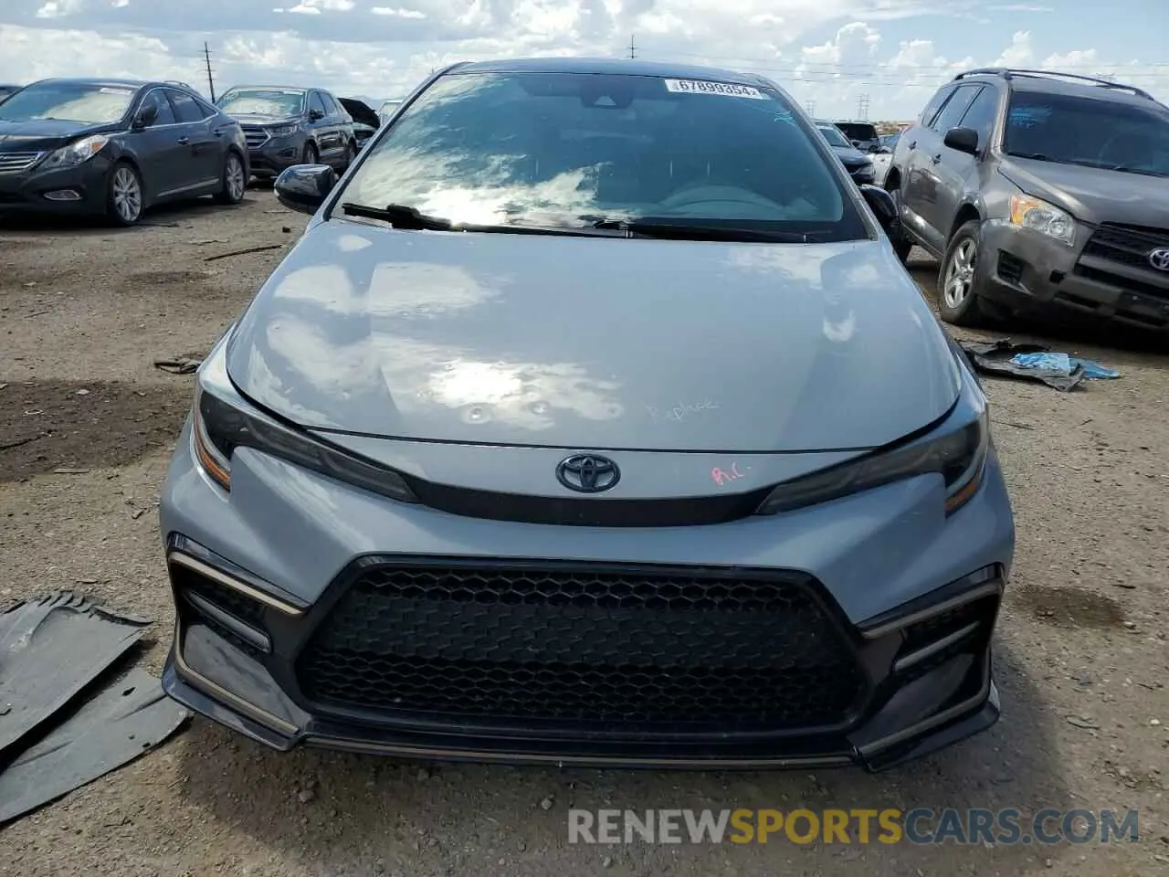 5 Photograph of a damaged car 5YFS4MCE6NP105960 TOYOTA COROLLA 2022