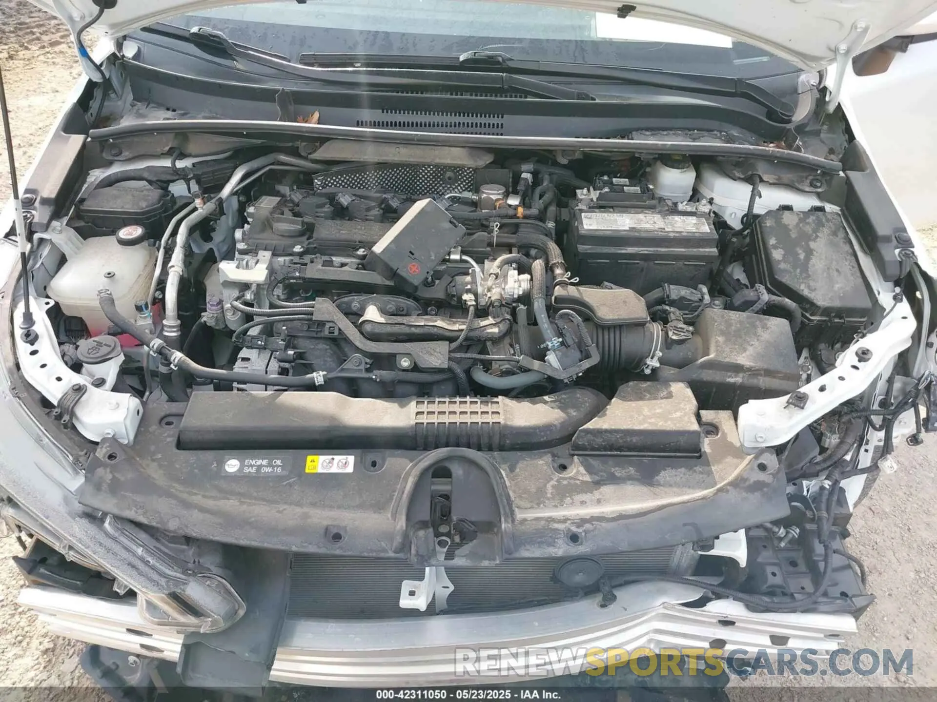 10 Photograph of a damaged car 5YFS4MCE6NP108714 TOYOTA COROLLA 2022
