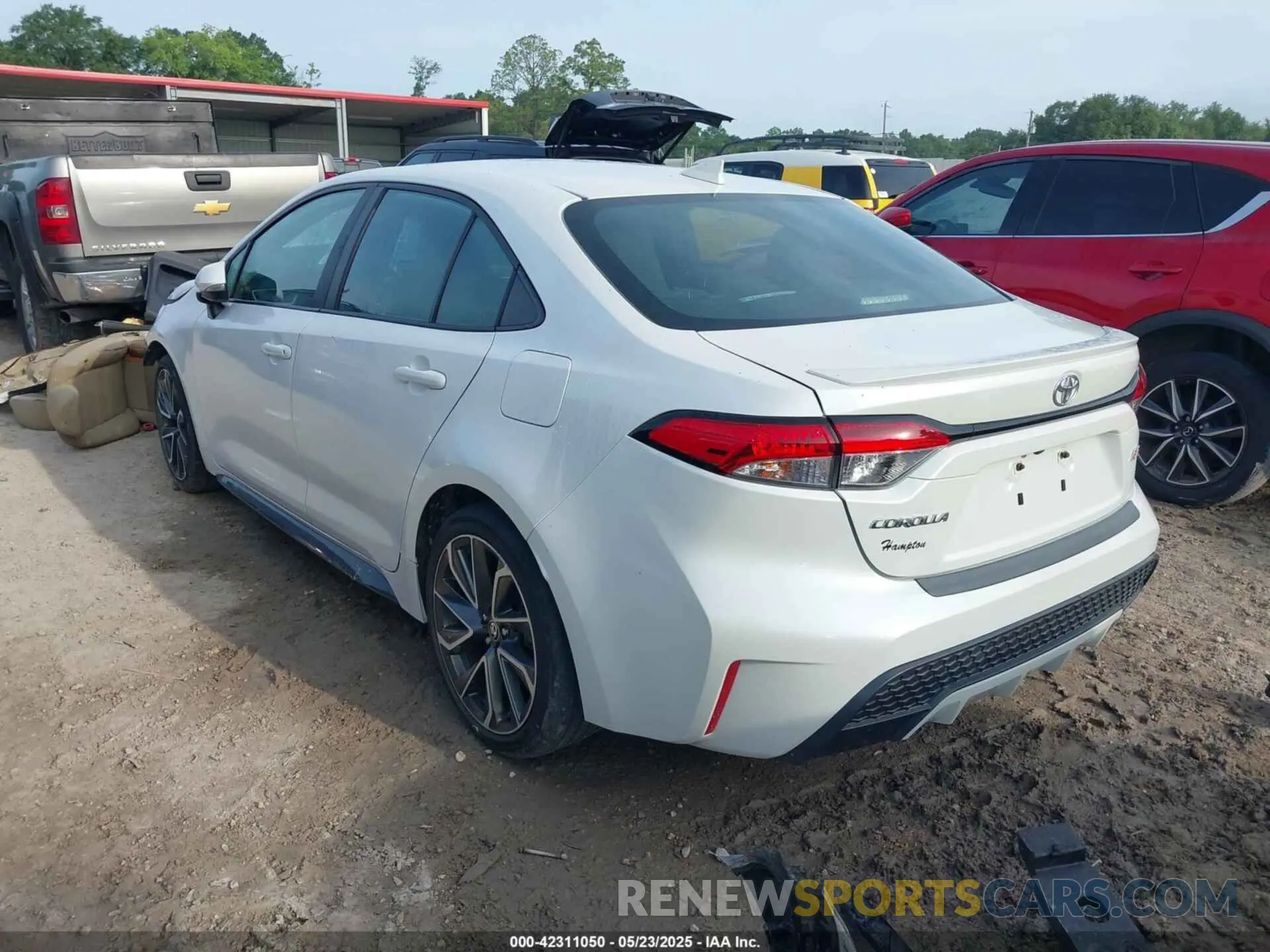 3 Photograph of a damaged car 5YFS4MCE6NP108714 TOYOTA COROLLA 2022