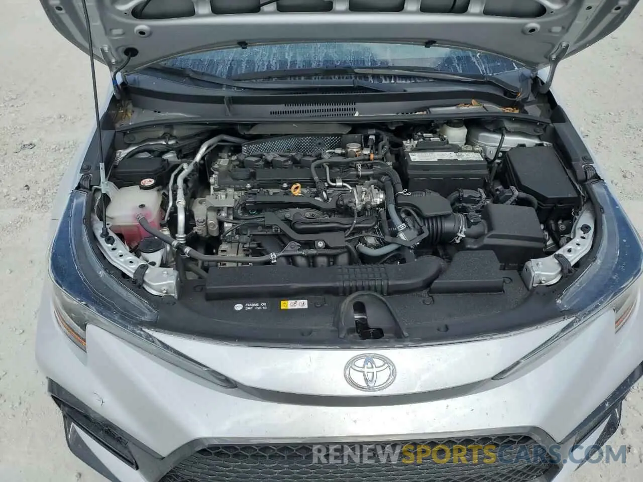 11 Photograph of a damaged car 5YFS4MCE6NP110284 TOYOTA COROLLA 2022