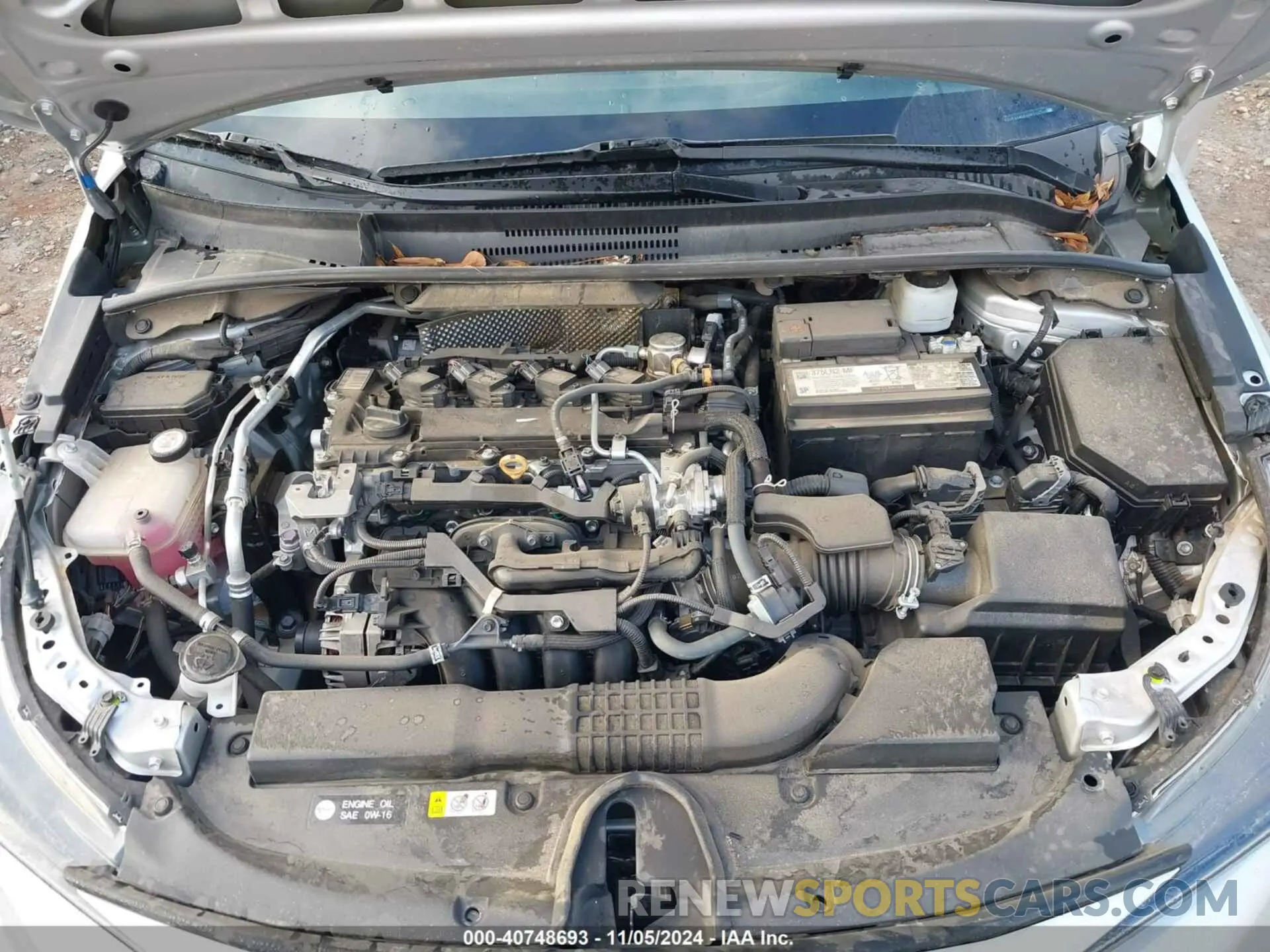 10 Photograph of a damaged car 5YFS4MCE6NP113119 TOYOTA COROLLA 2022