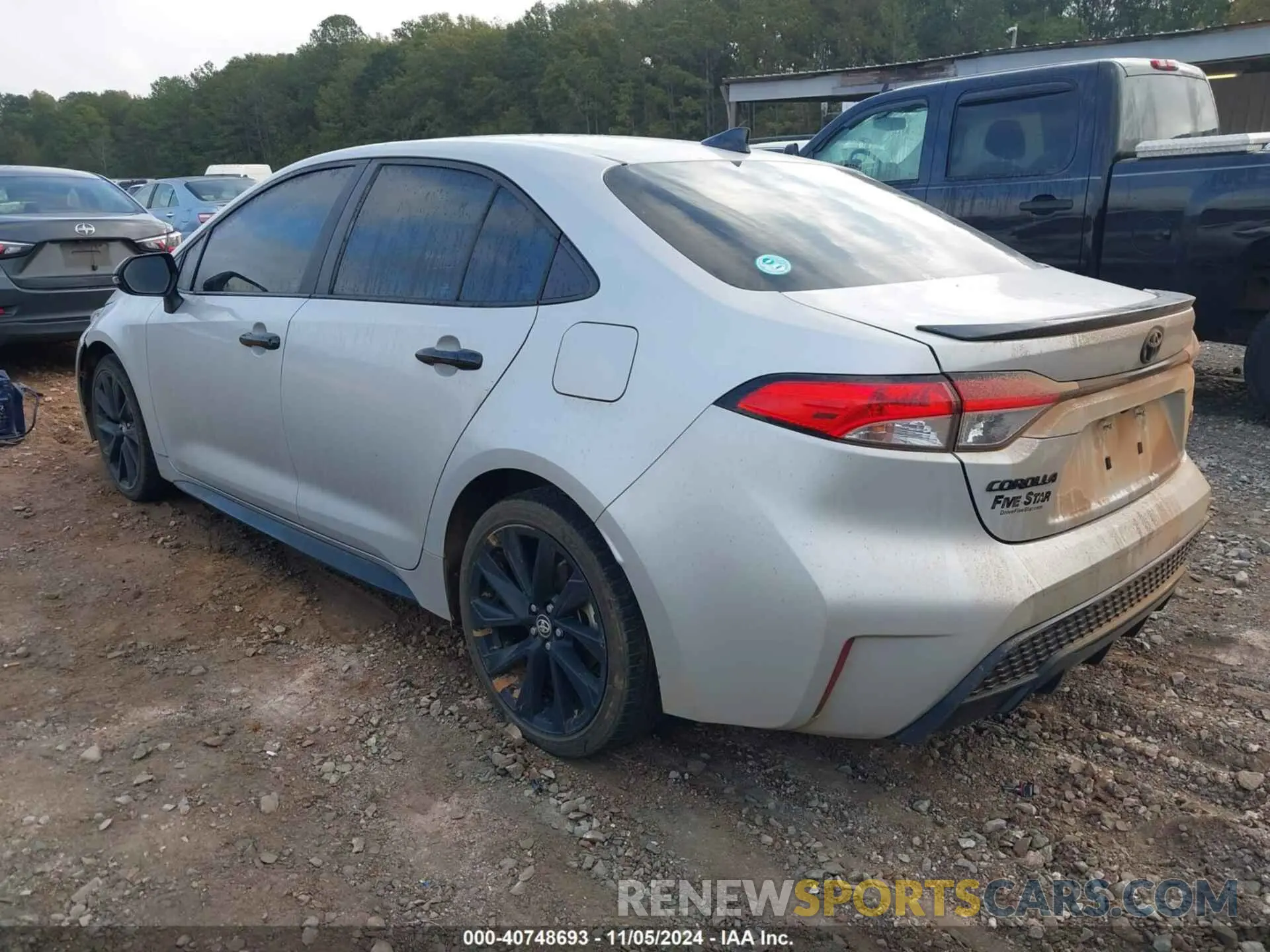 3 Photograph of a damaged car 5YFS4MCE6NP113119 TOYOTA COROLLA 2022