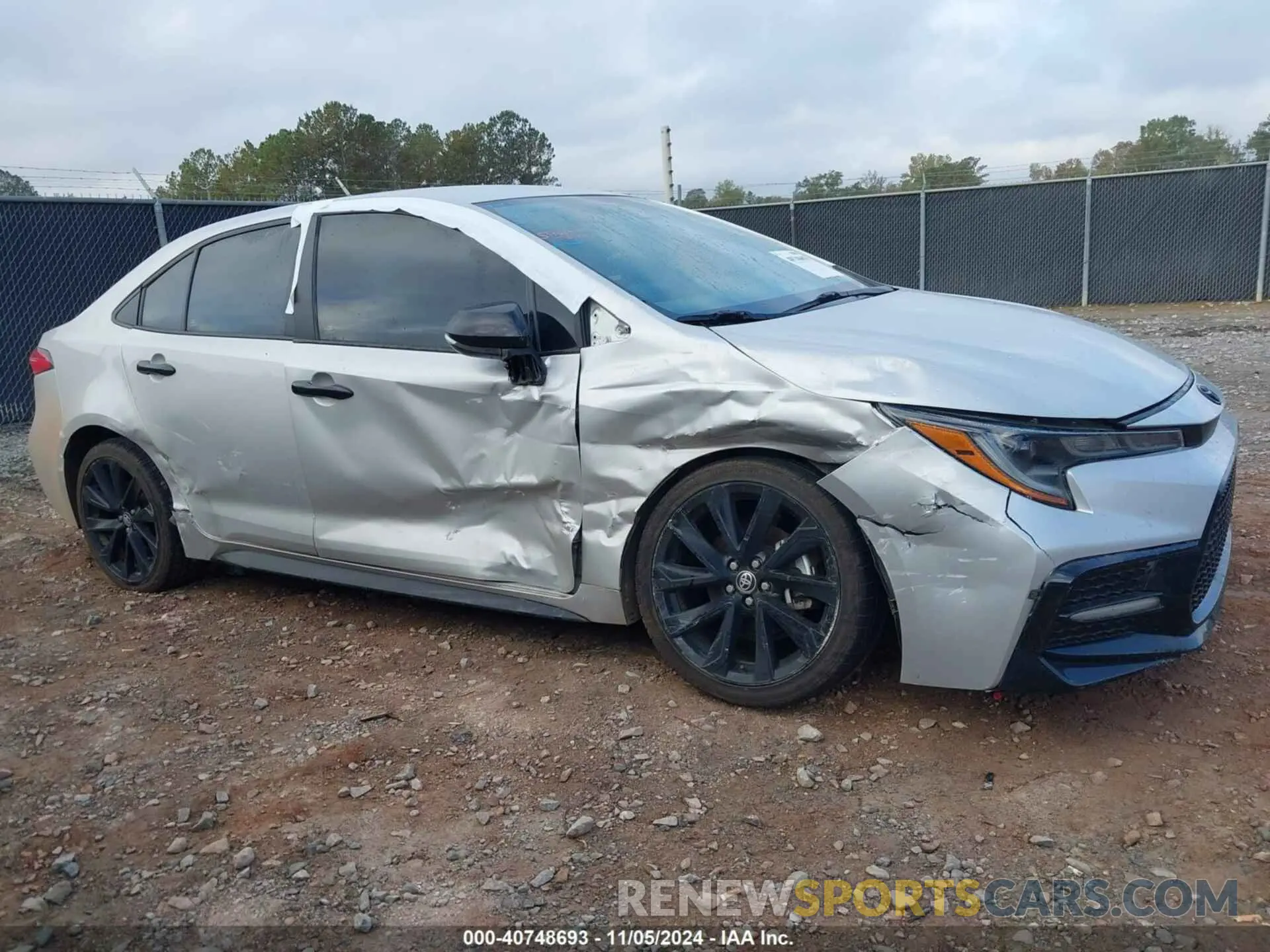 6 Photograph of a damaged car 5YFS4MCE6NP113119 TOYOTA COROLLA 2022