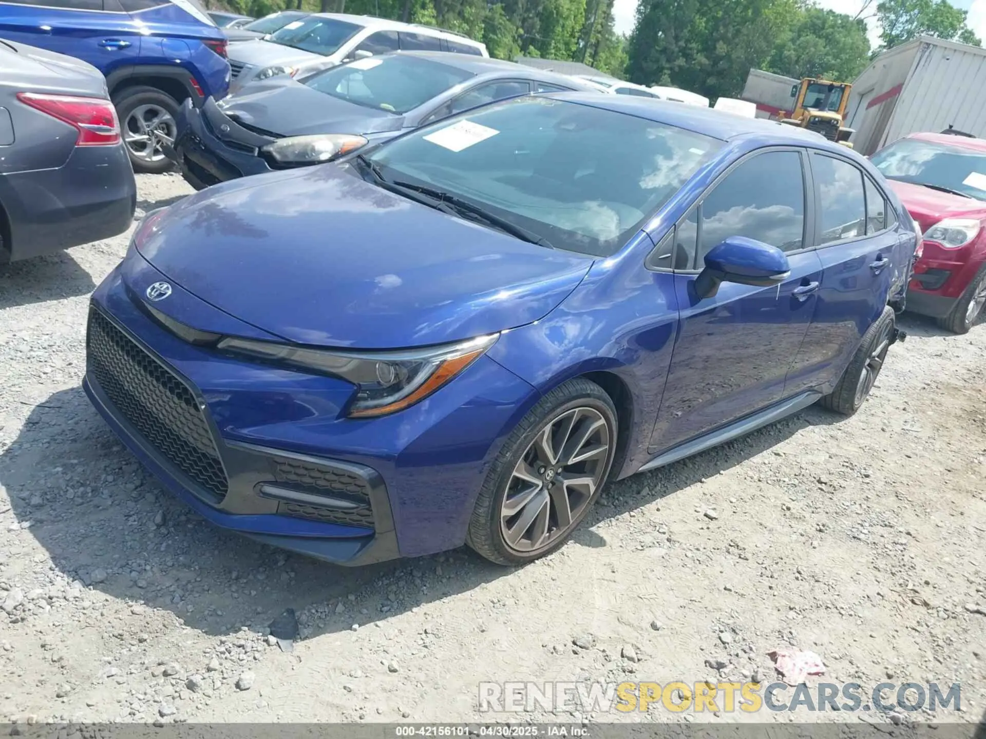 2 Photograph of a damaged car 5YFS4MCE6NP115811 TOYOTA COROLLA 2022
