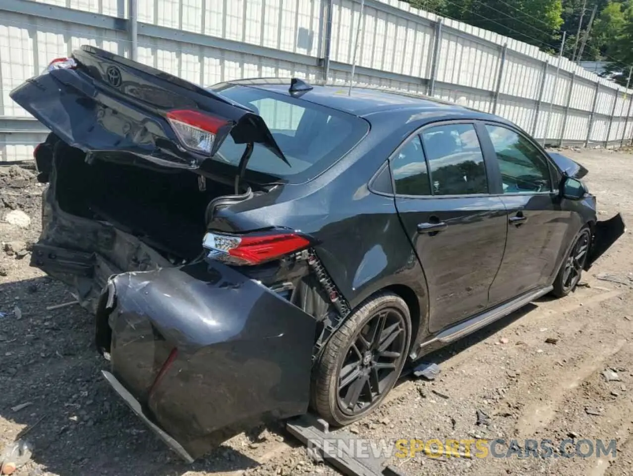 3 Photograph of a damaged car 5YFS4MCE6NP118756 TOYOTA COROLLA 2022