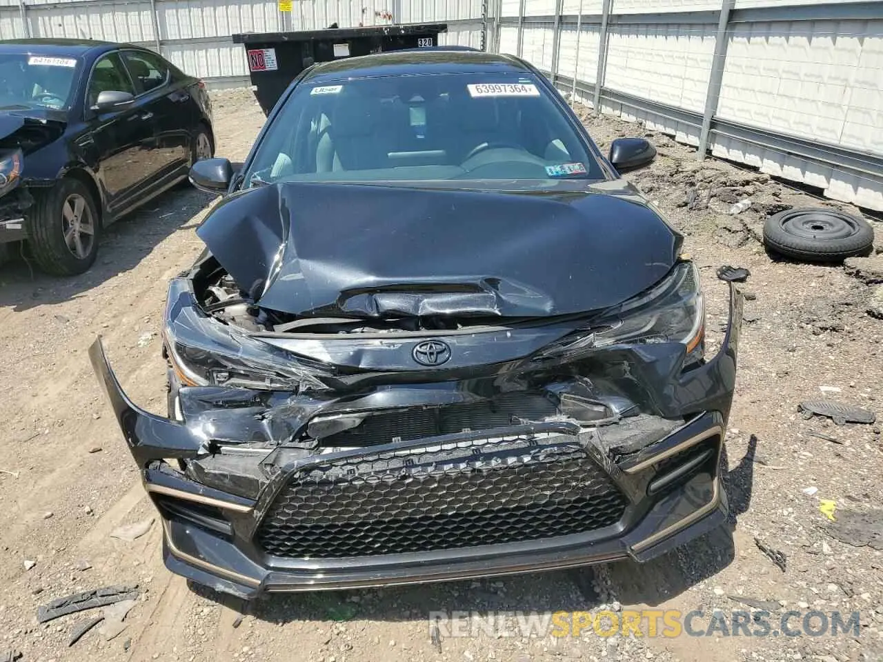 5 Photograph of a damaged car 5YFS4MCE6NP118756 TOYOTA COROLLA 2022