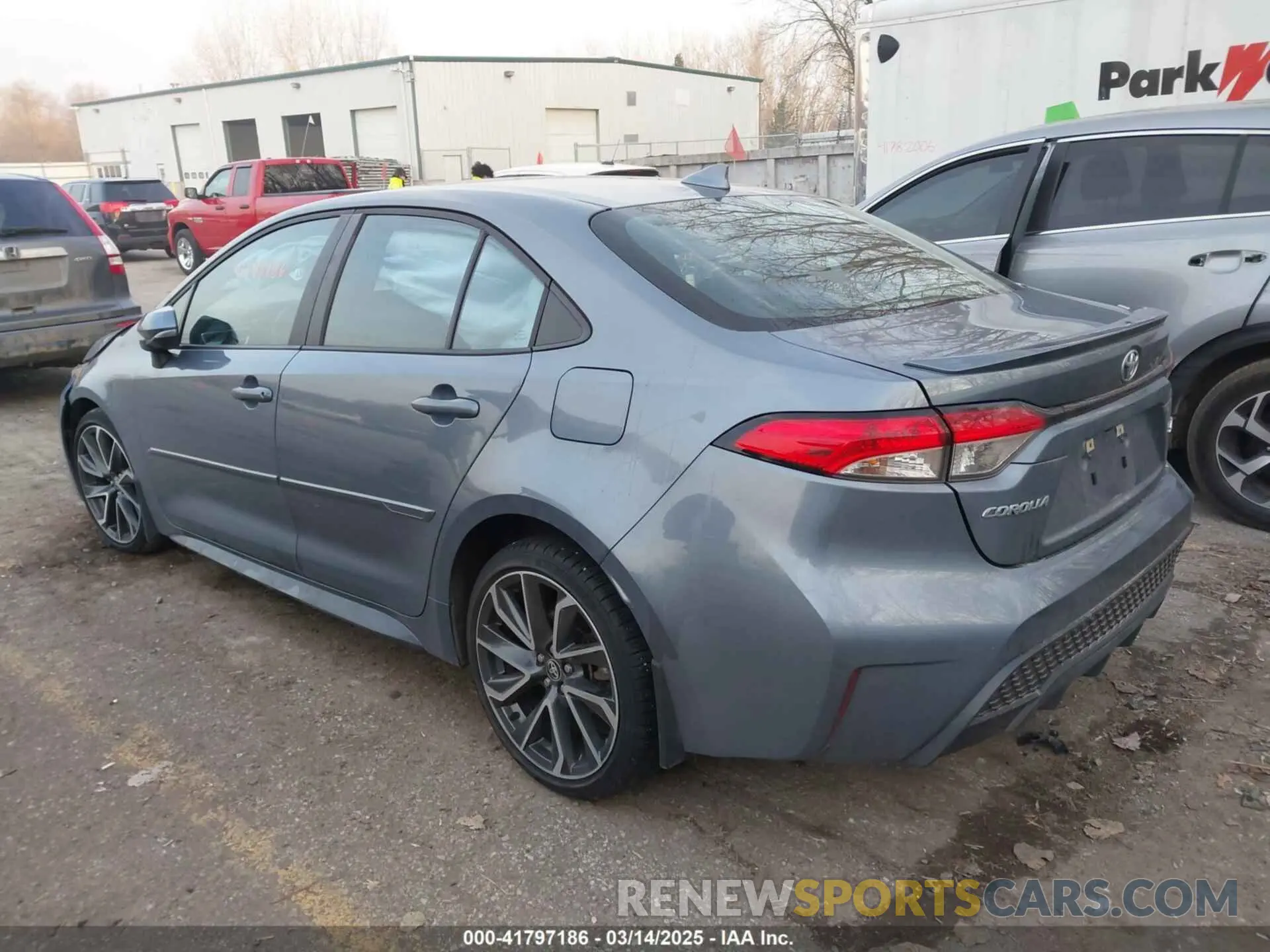3 Photograph of a damaged car 5YFS4MCE6NP120572 TOYOTA COROLLA 2022