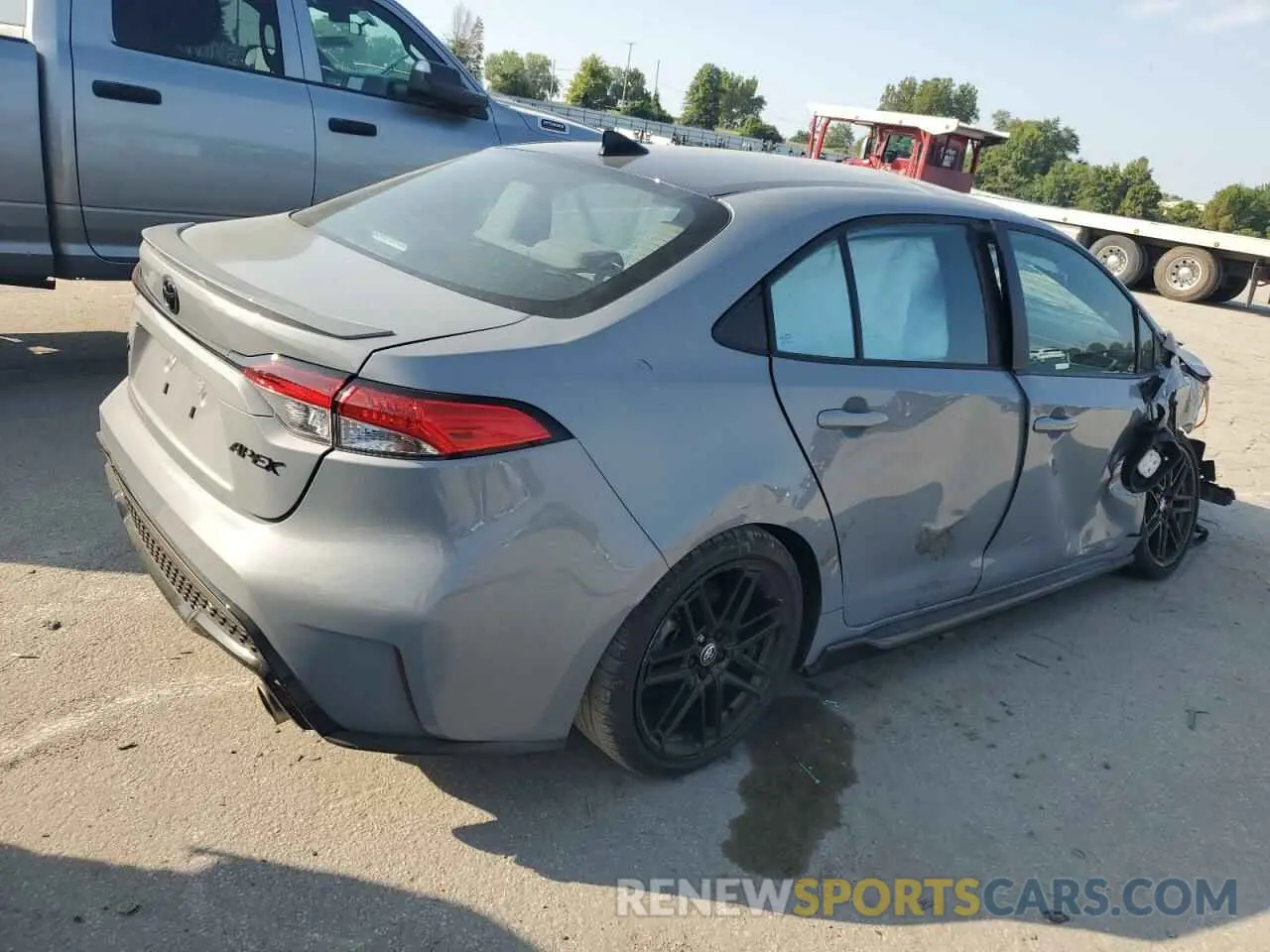 3 Photograph of a damaged car 5YFS4MCE6NP121446 TOYOTA COROLLA 2022