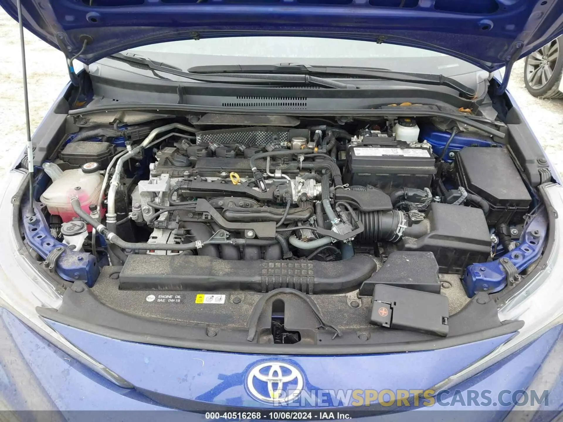 10 Photograph of a damaged car 5YFS4MCE6NP126405 TOYOTA COROLLA 2022