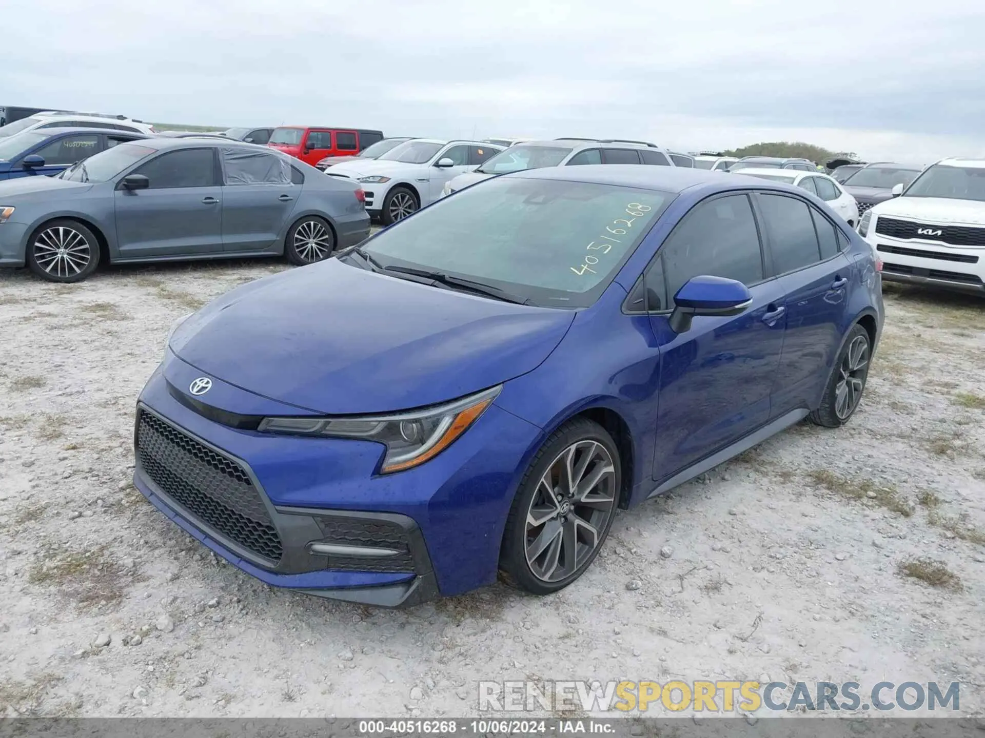 2 Photograph of a damaged car 5YFS4MCE6NP126405 TOYOTA COROLLA 2022