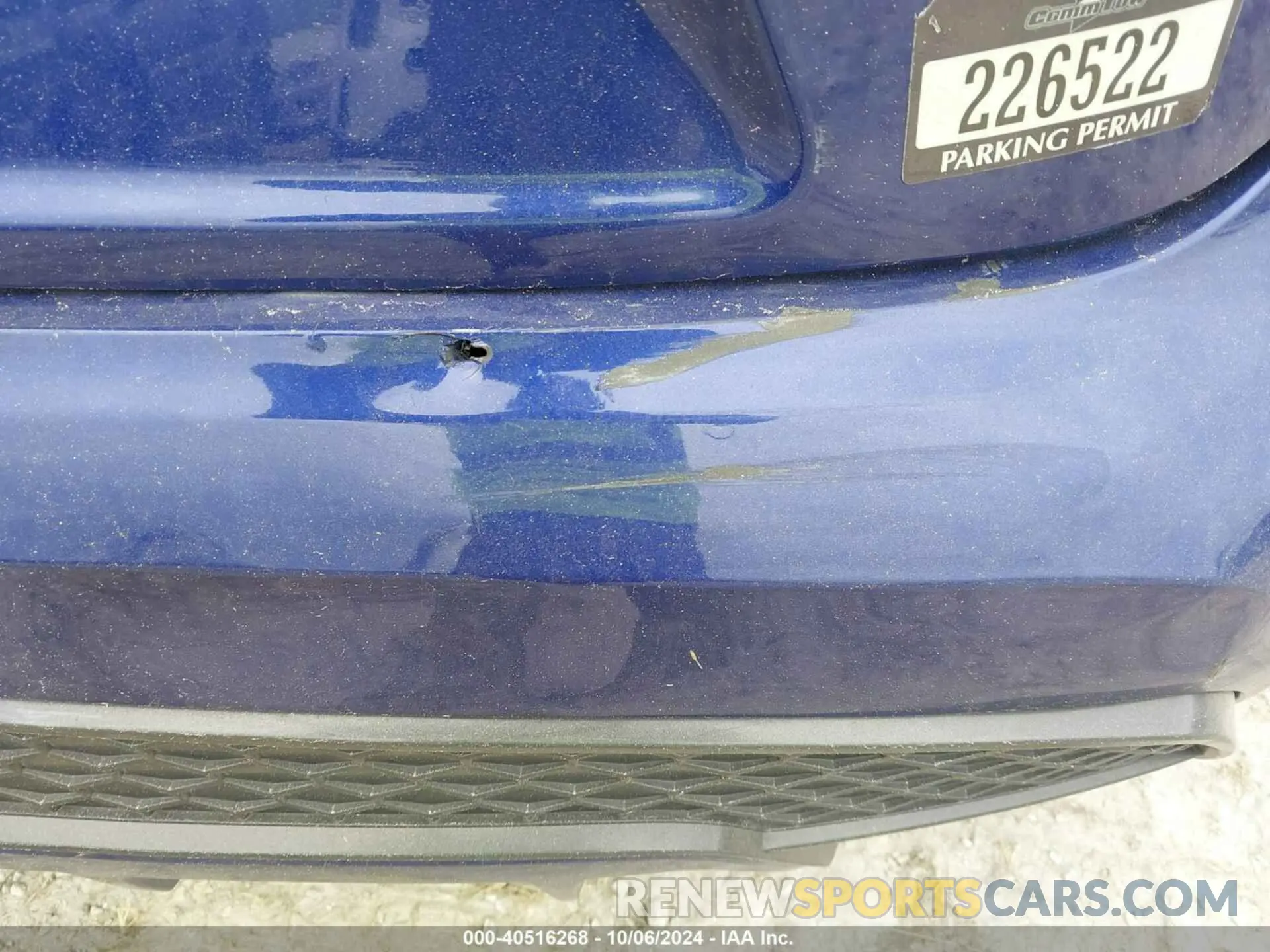 6 Photograph of a damaged car 5YFS4MCE6NP126405 TOYOTA COROLLA 2022