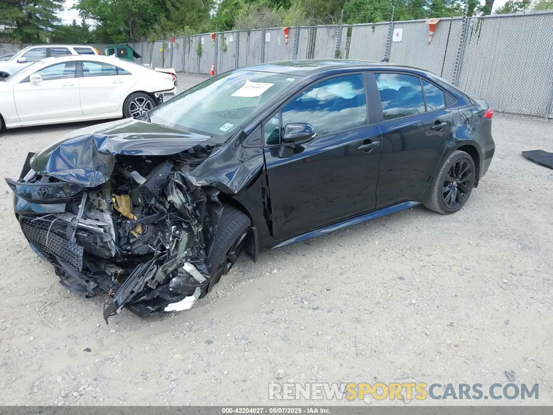 2 Photograph of a damaged car 5YFS4MCE6NP127683 TOYOTA COROLLA 2022