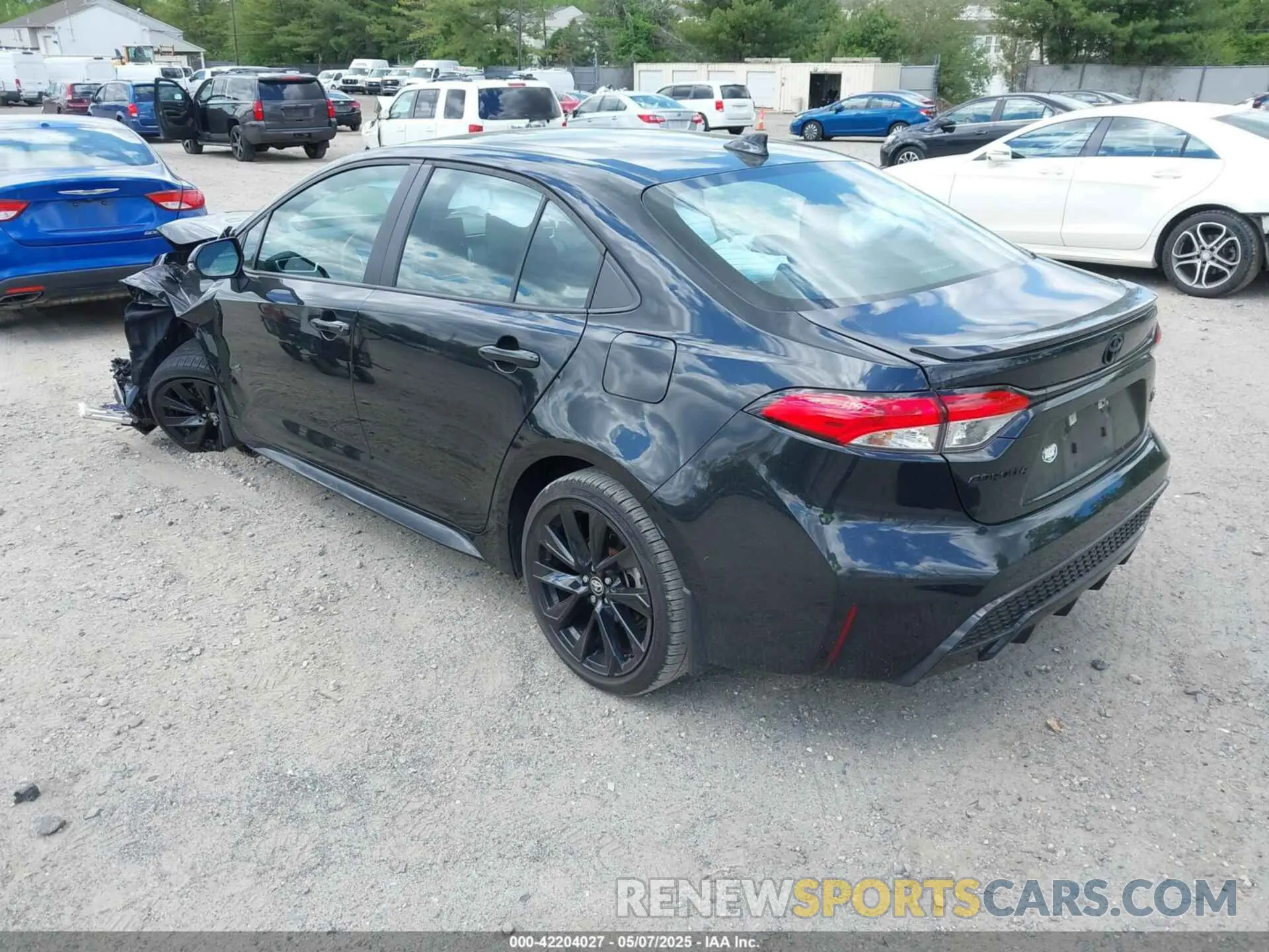 3 Photograph of a damaged car 5YFS4MCE6NP127683 TOYOTA COROLLA 2022
