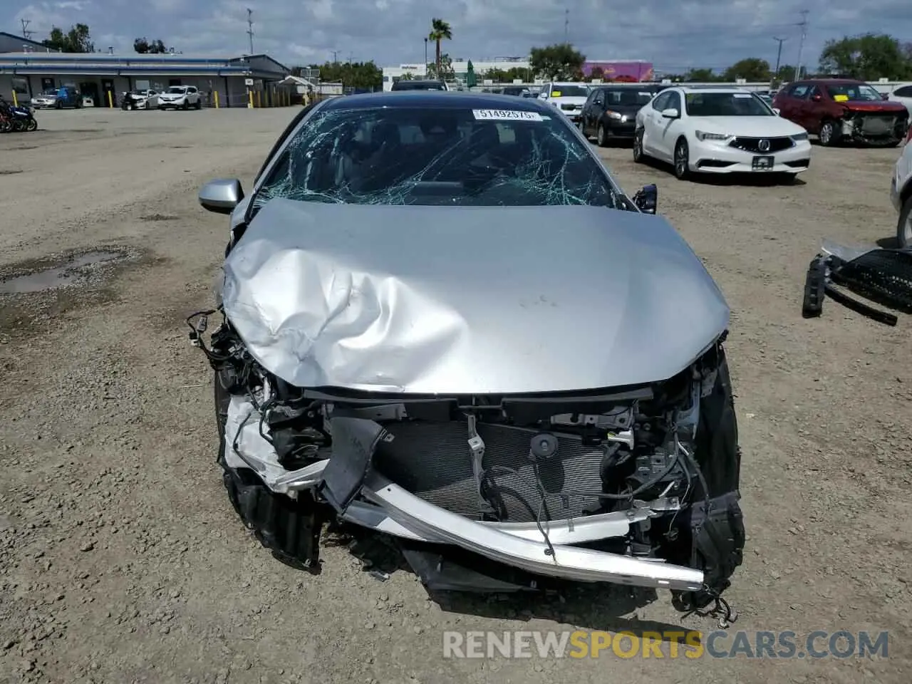 5 Photograph of a damaged car 5YFS4MCE6NP129188 TOYOTA COROLLA 2022