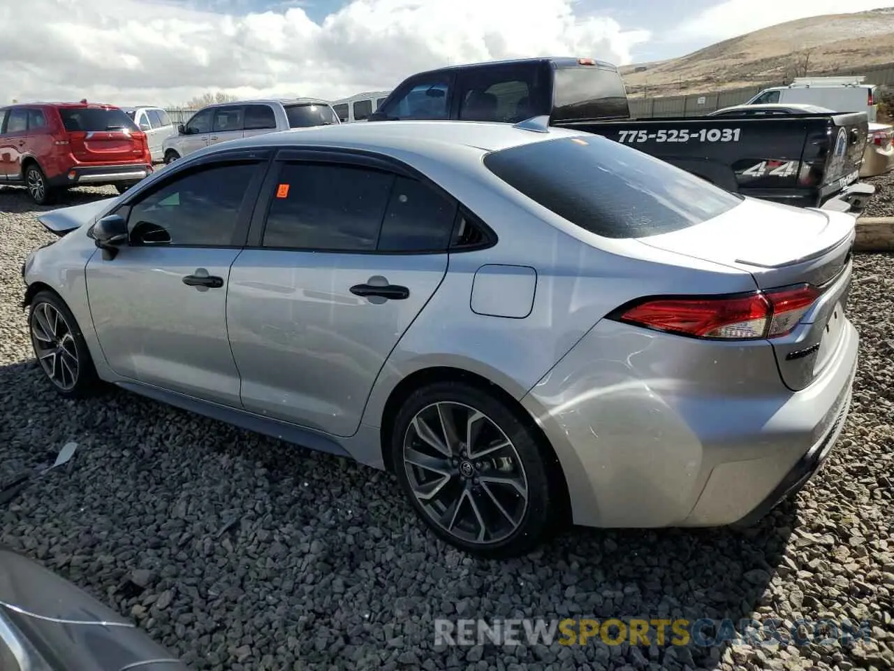 2 Photograph of a damaged car 5YFS4MCE6NP135623 TOYOTA COROLLA 2022
