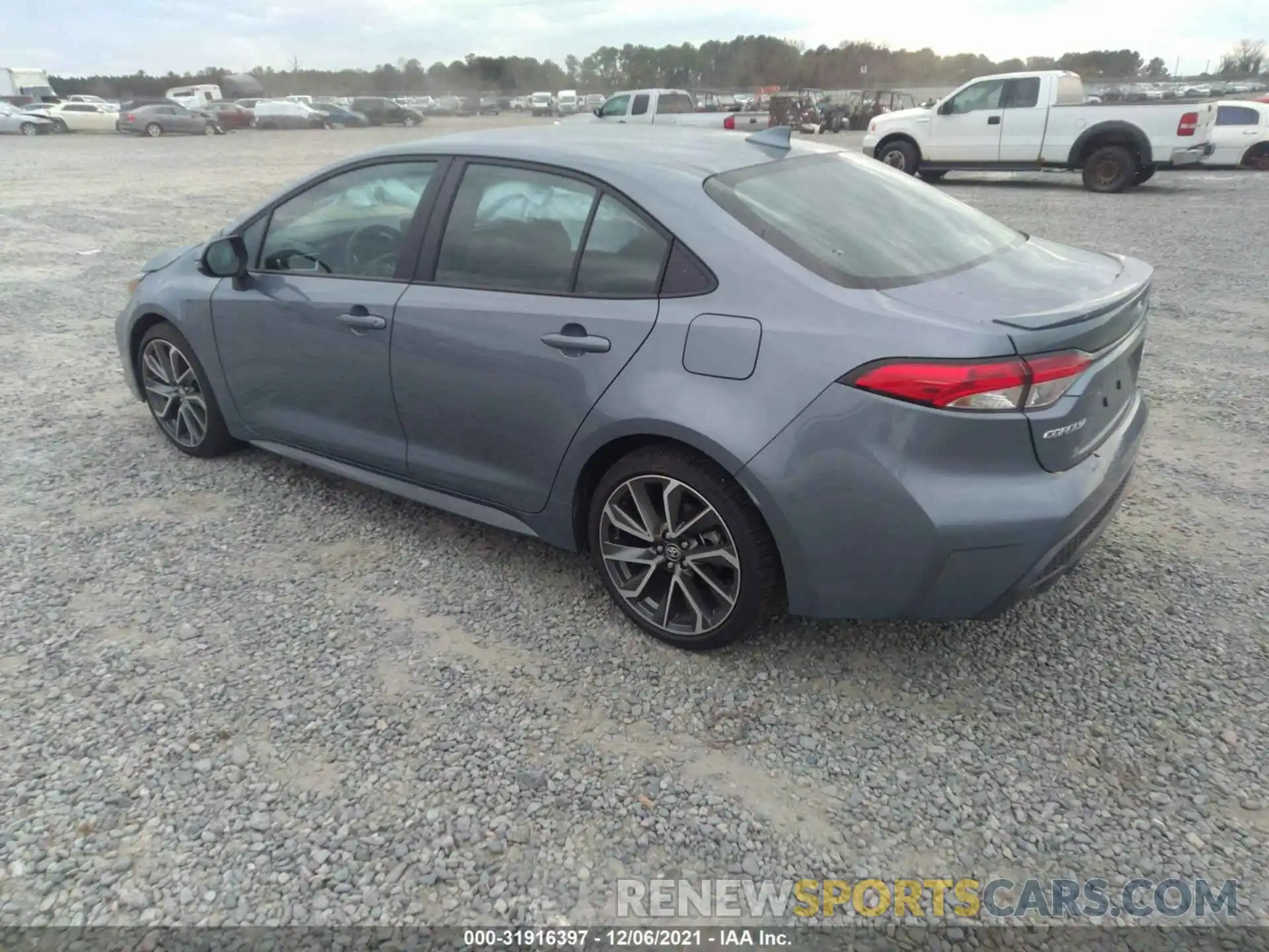 3 Photograph of a damaged car 5YFS4MCE7NP100587 TOYOTA COROLLA 2022