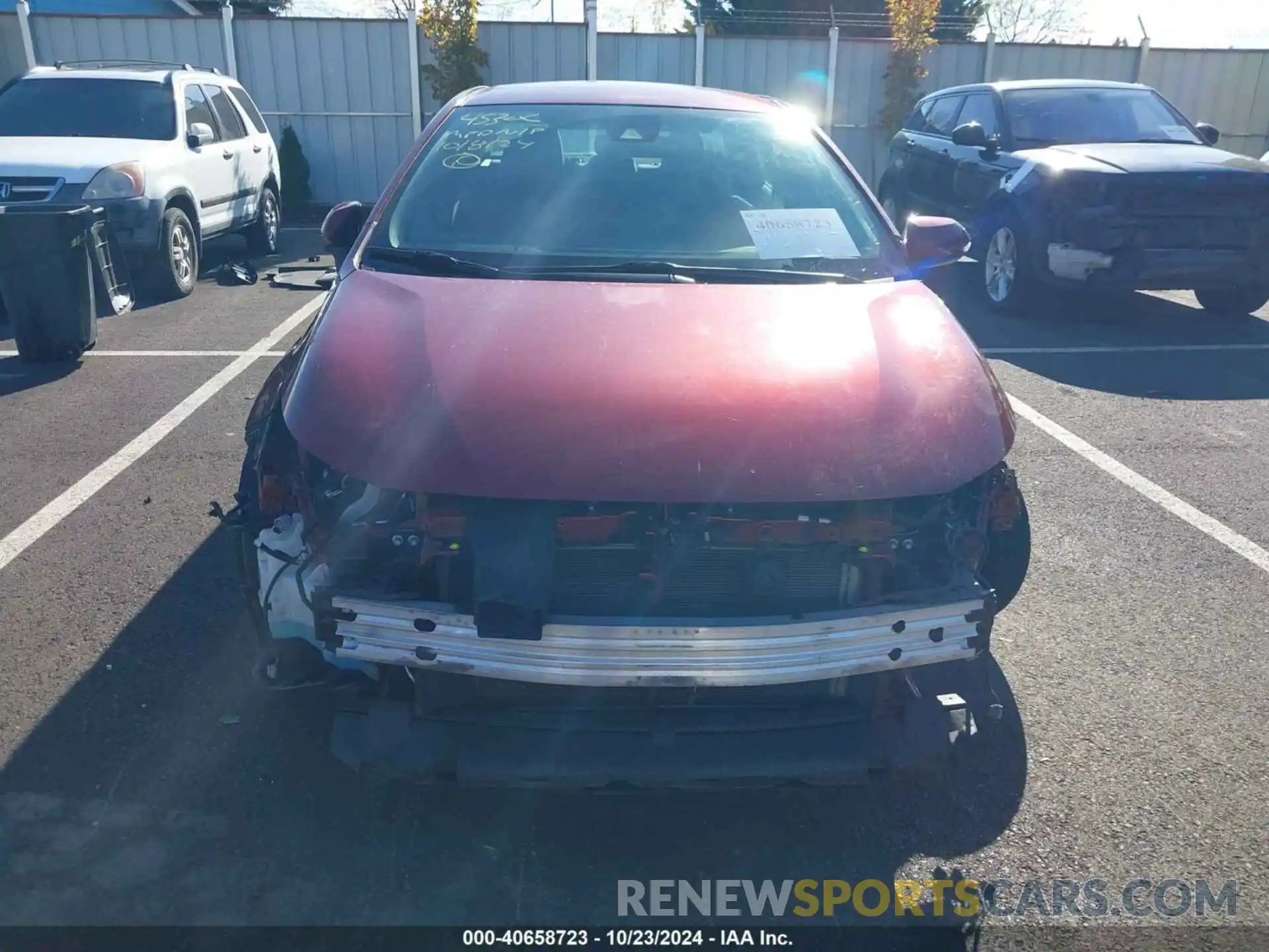 13 Photograph of a damaged car 5YFS4MCE7NP103876 TOYOTA COROLLA 2022