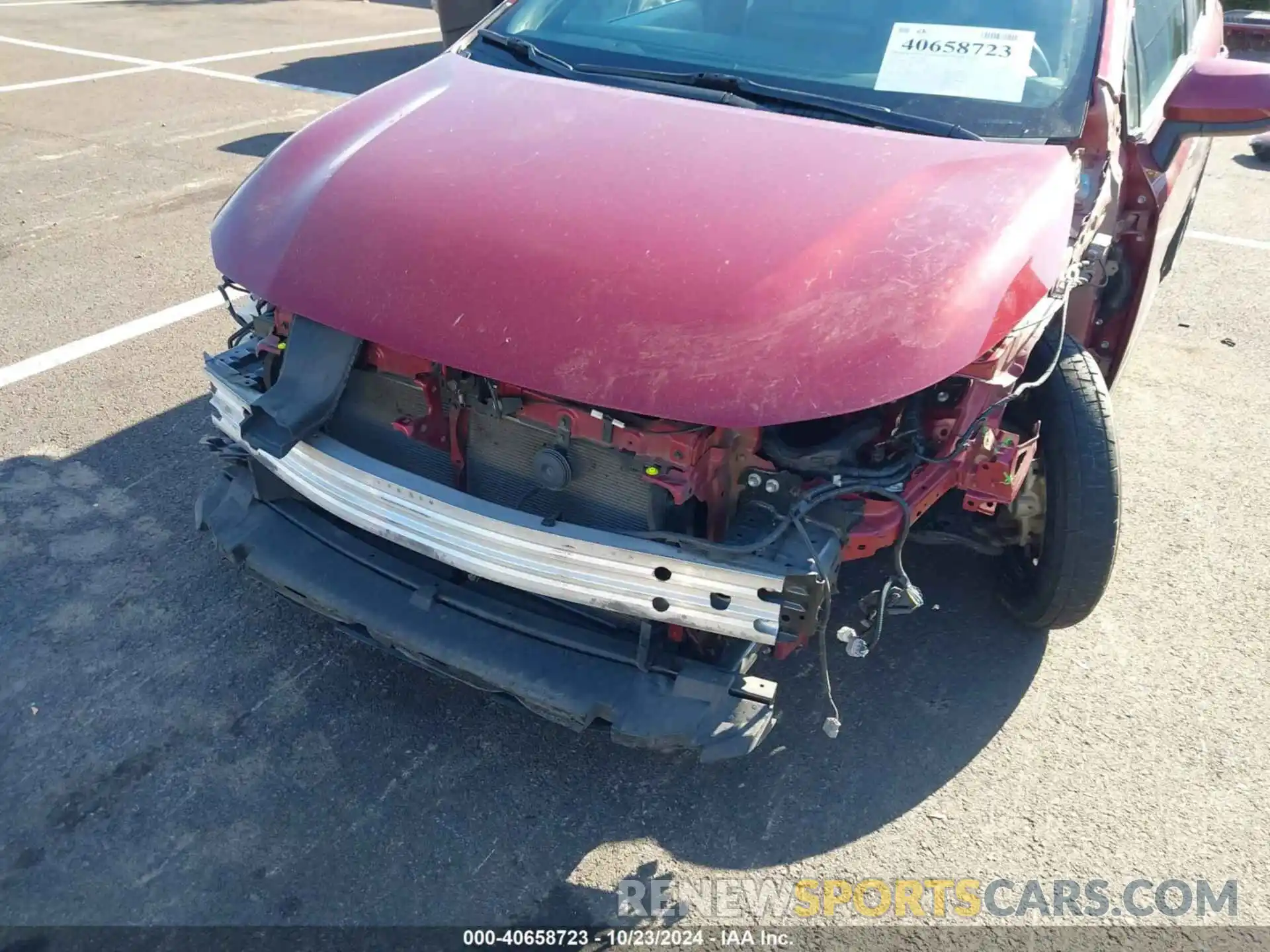 6 Photograph of a damaged car 5YFS4MCE7NP103876 TOYOTA COROLLA 2022