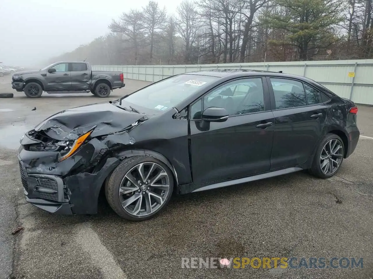 1 Photograph of a damaged car 5YFS4MCE7NP107040 TOYOTA COROLLA 2022