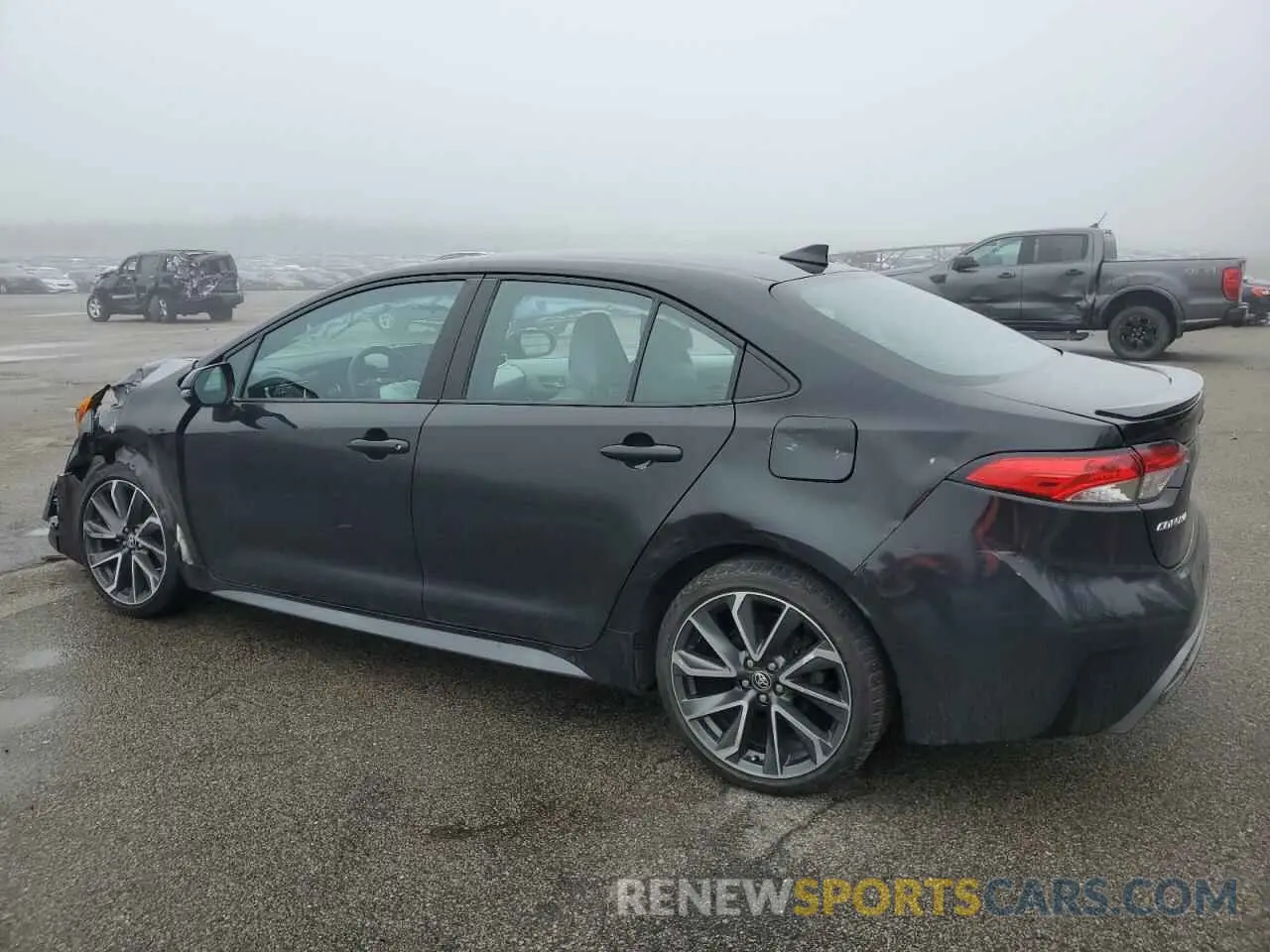 2 Photograph of a damaged car 5YFS4MCE7NP107040 TOYOTA COROLLA 2022